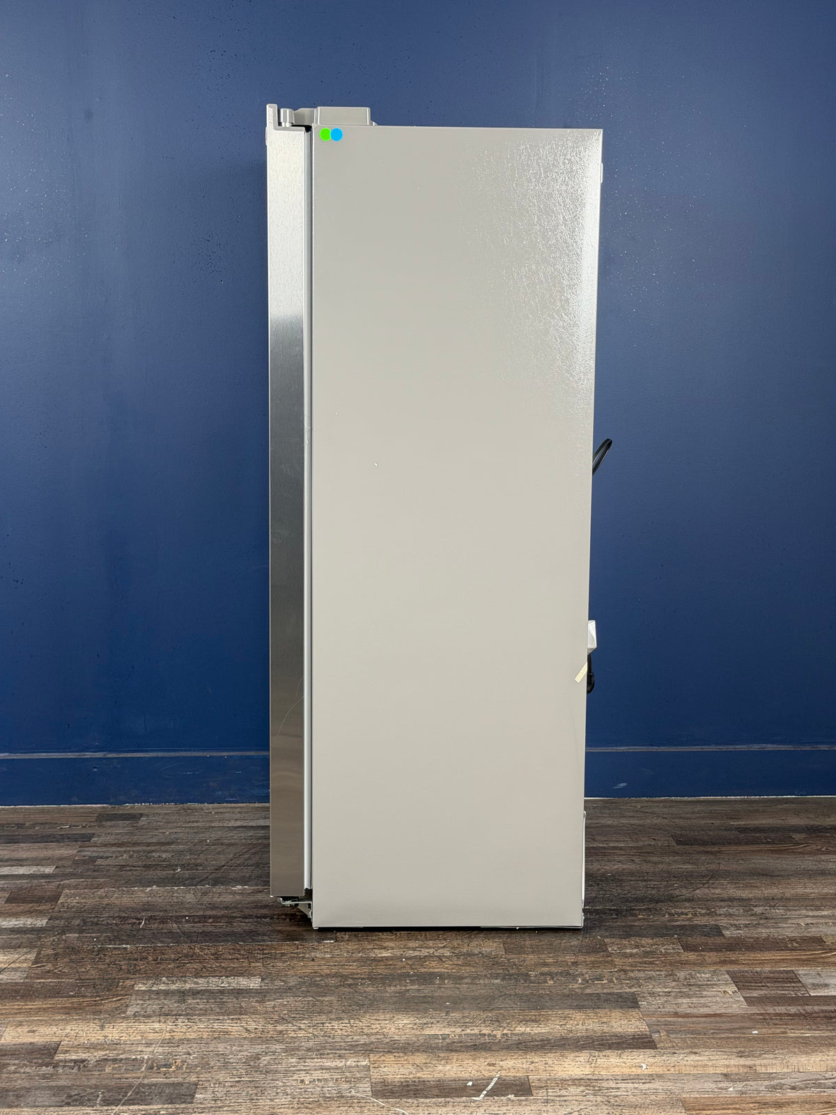 Frigidaire - Professional 36 in. 22.3 cu. ft. Counter Depth Side-by-Side Refrigerator in Smudge-Proof Stainless Steel