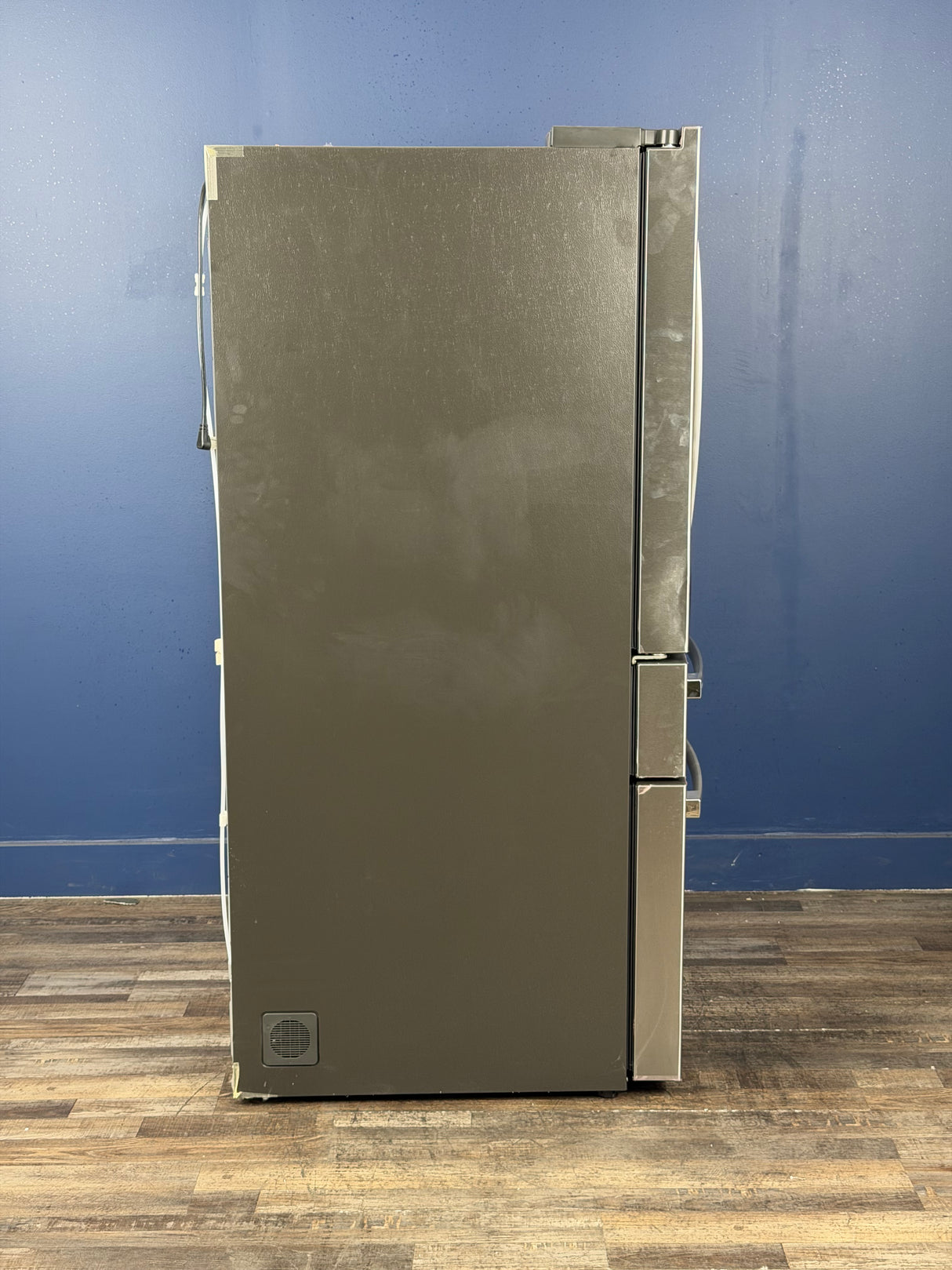 GE Profile - Profile 27.9 cu. ft. Smart 4-Door French Door Refrigerator with Door-in-Door in Fingerprint Resistant Stainless Steel