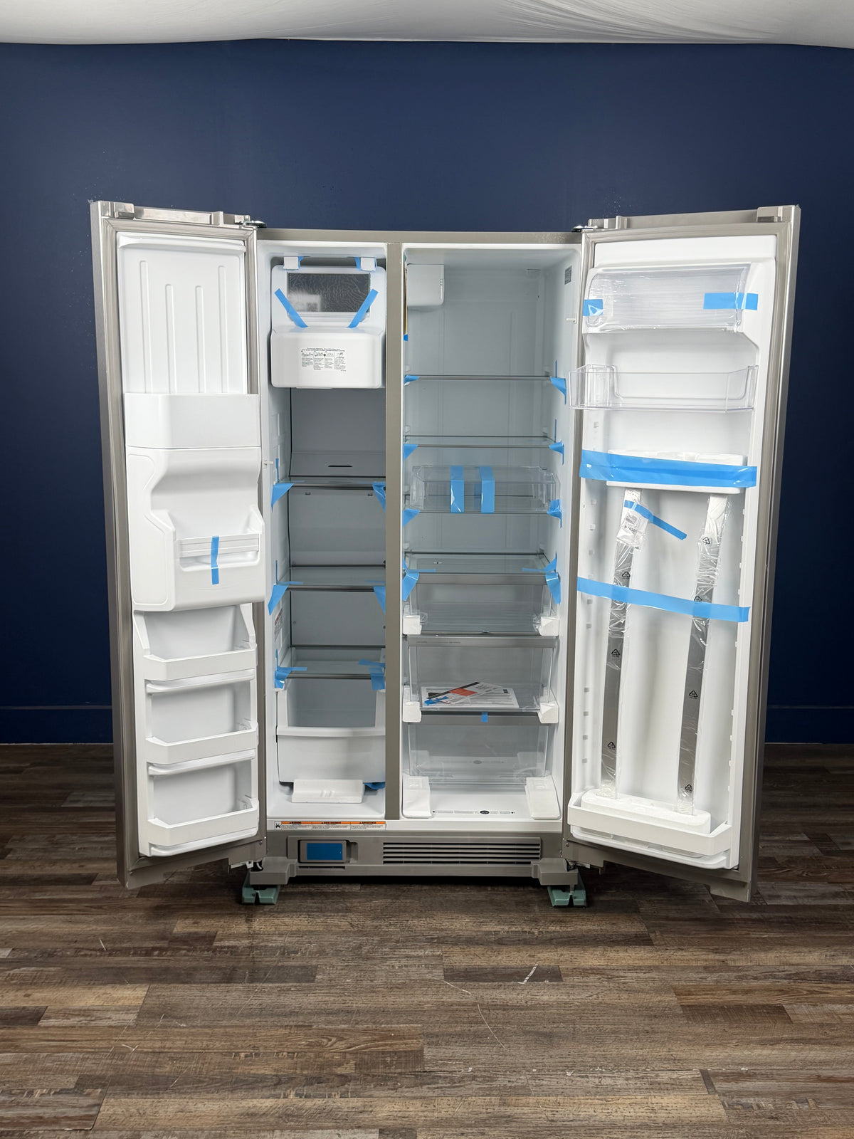 Whirlpool - 24.6 cu. ft. Side by Side Refrigerator in Fingerprint Resistant Stainless Finish