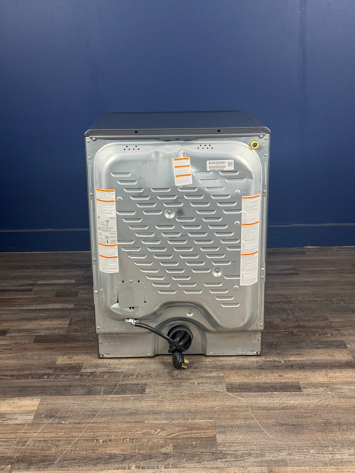 Frigidaire - 8 cu. ft. vented Front Load Stackable Electric Dryer in Titanium with LuxCare Dry and Perfect Steam