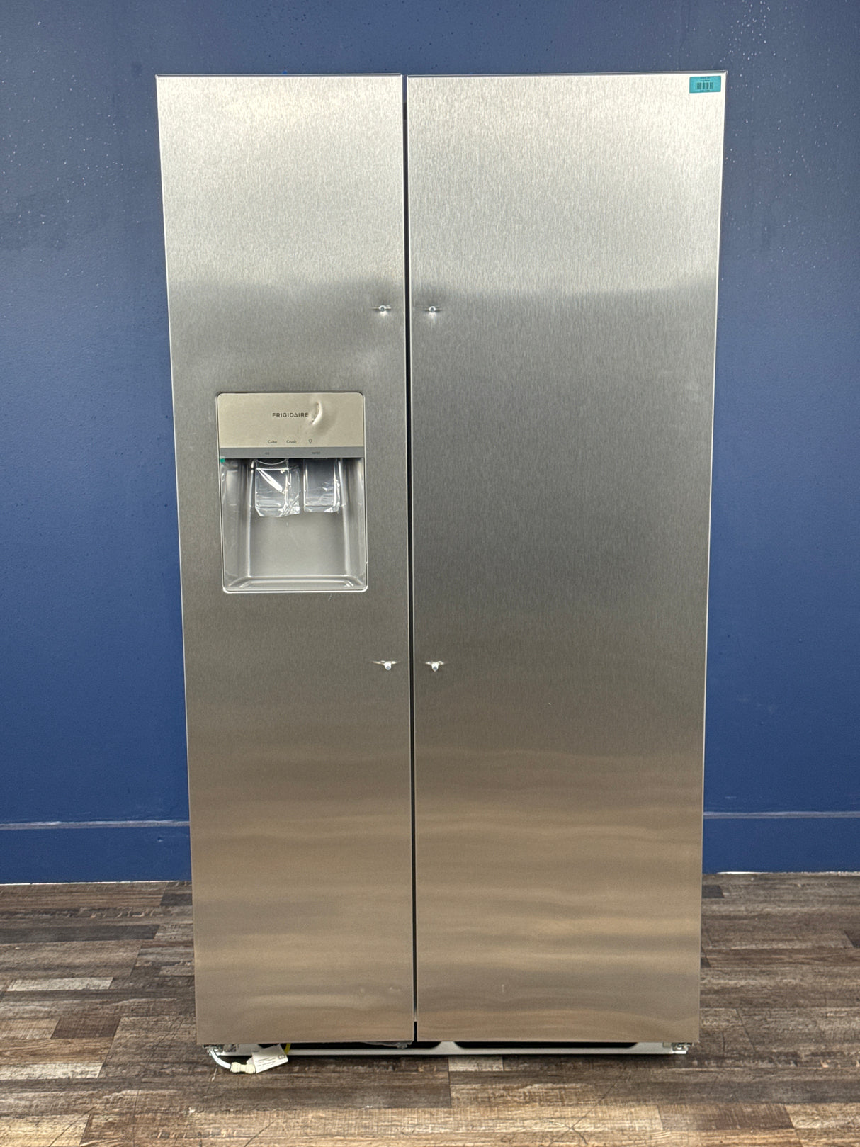 Frigidaire - 36 in. 26 cu. ft. Standard Depth Side by Side Refrigerator in Stainless Steel