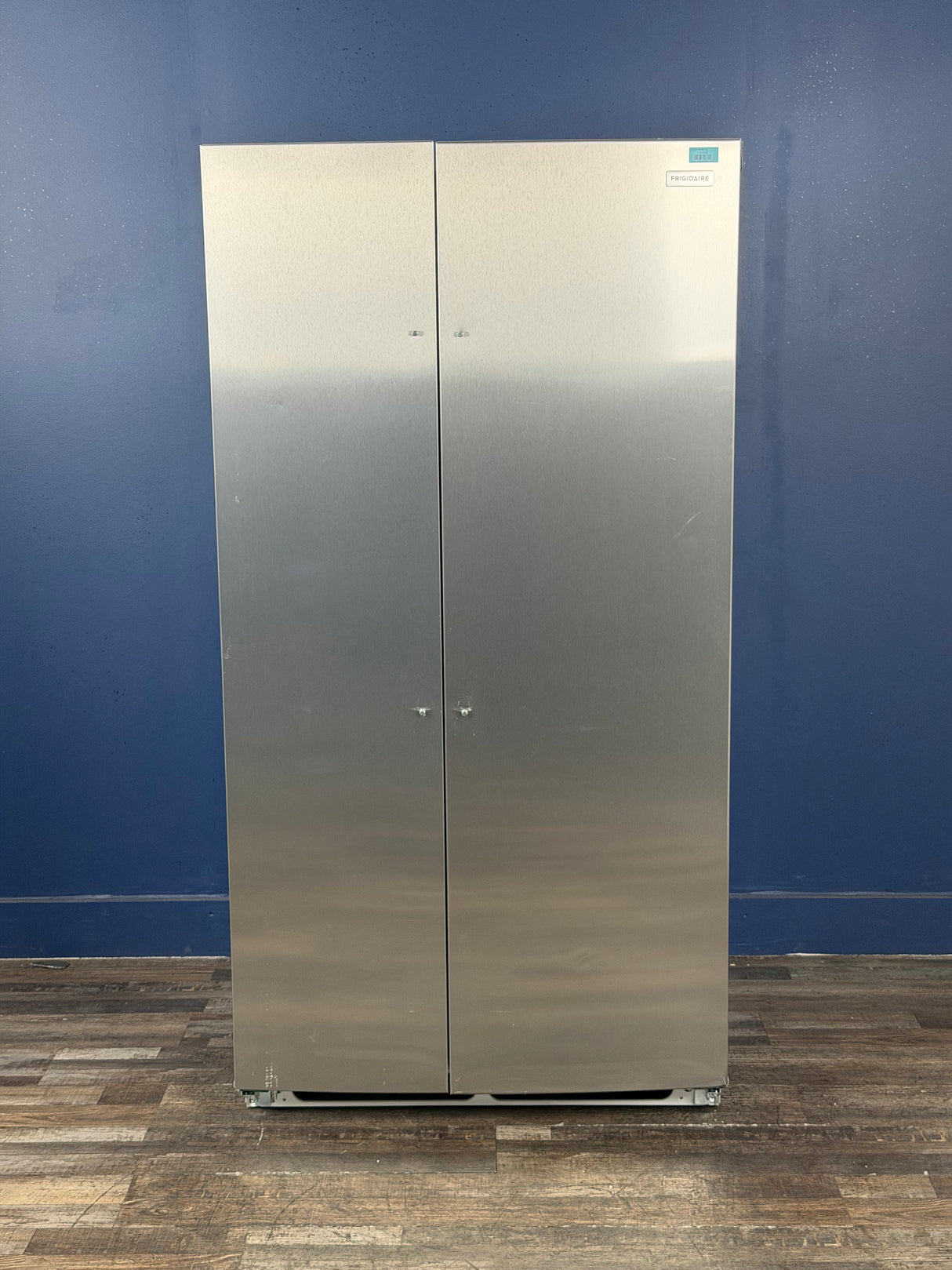 Frigidaire - 36 in. 26 cu. ft. Standard Depth Side-by-Side Refrigerator in Stainless Steel with CrispSeal Crispers