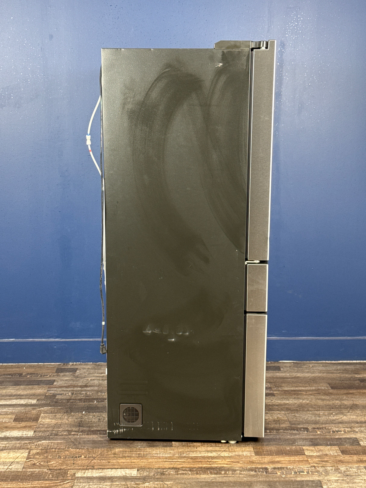 GE Profile - 36 in 23.2 cu. ft. Counter-Depth Fingerprint Resistant 4-Door French-Door Refrigerator w/ Dual-Dispense AutoFill Pitcher