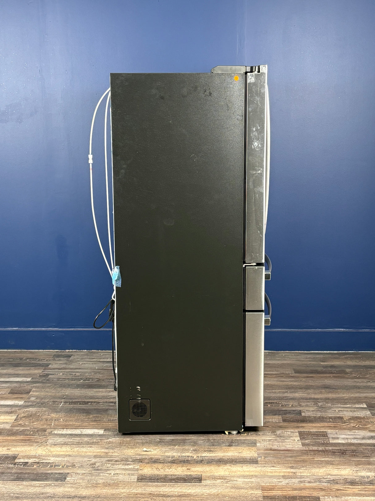 GE Profile - 36 in 23.2 cu. ft. Counter-Depth Fingerprint Resistant 4-Door French-Door Refrigerator w/ Dual-Dispense AutoFill Pitcher