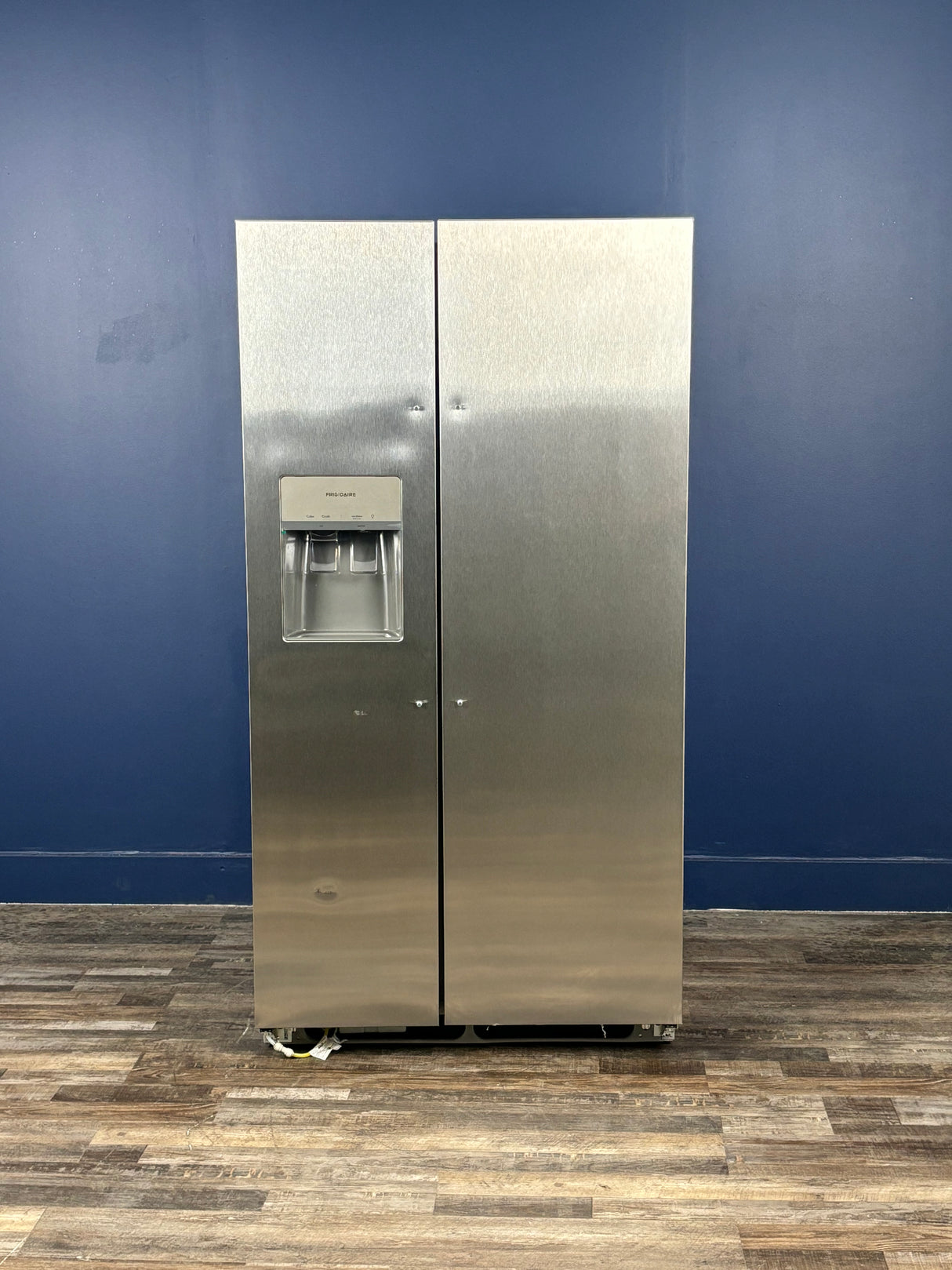 Frigidaire - 36.1 in. 22.3 cu. ft. Counter Depth Side-by-Side Refrigerator in Stainless Steel
