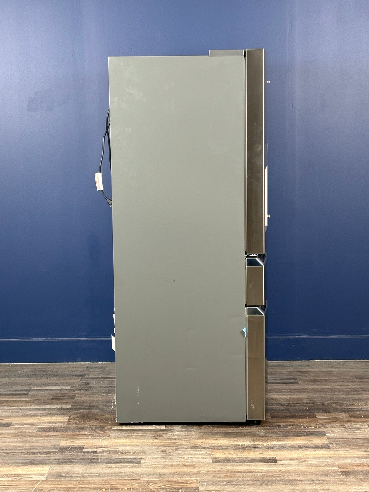 Frigidaire - Gallery 36 in. 22 cu. ft. Counter-Depth 4-Door French Door Refrigerator in Smudge-Proof Stainless Steel