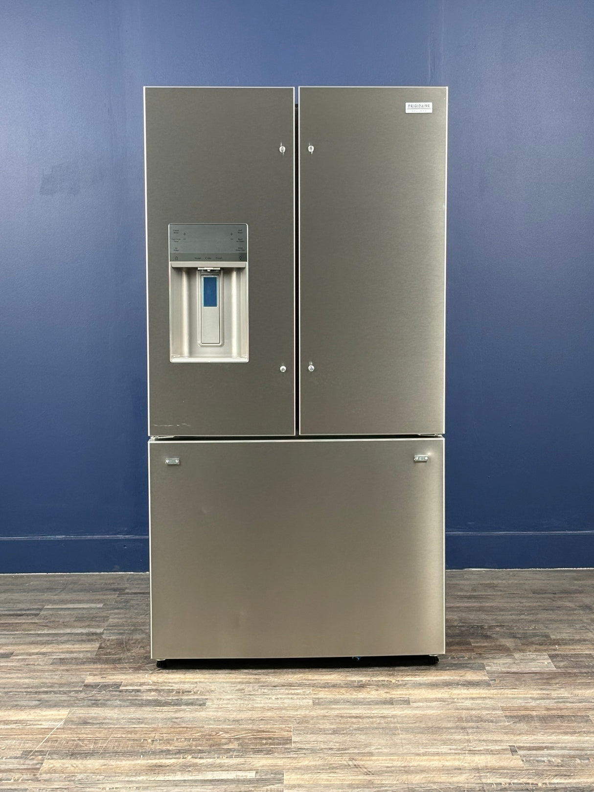 Frigidaire - 36 in. Gallery 28 cu. ft. Standard Depth French Door Refrigerator in Smudge-Proof Stainless Steel