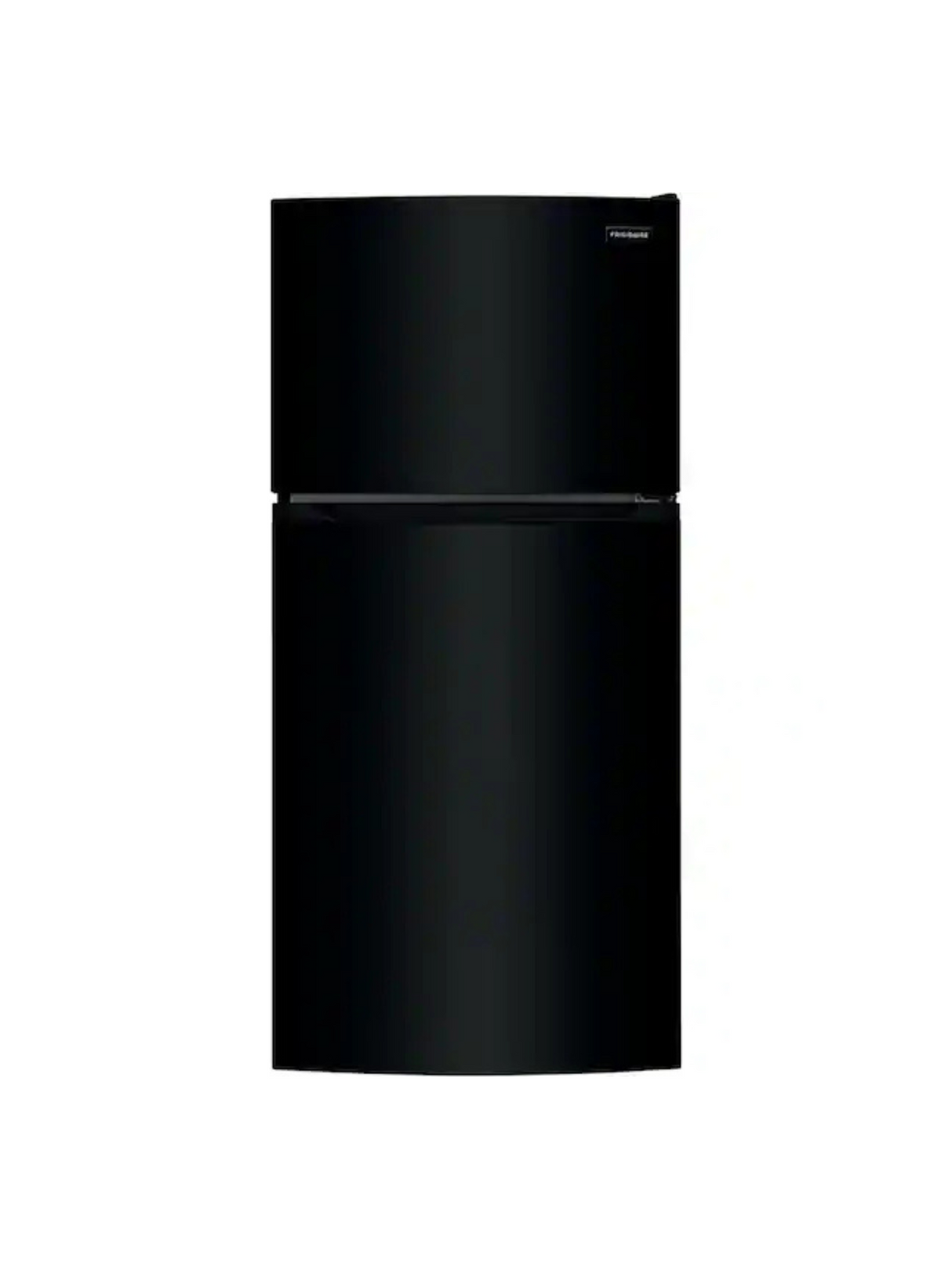 Frigidaire - 27.6 in. 14 cu. ft. Top Freezer Refrigerator in Black, ENERGY STAR