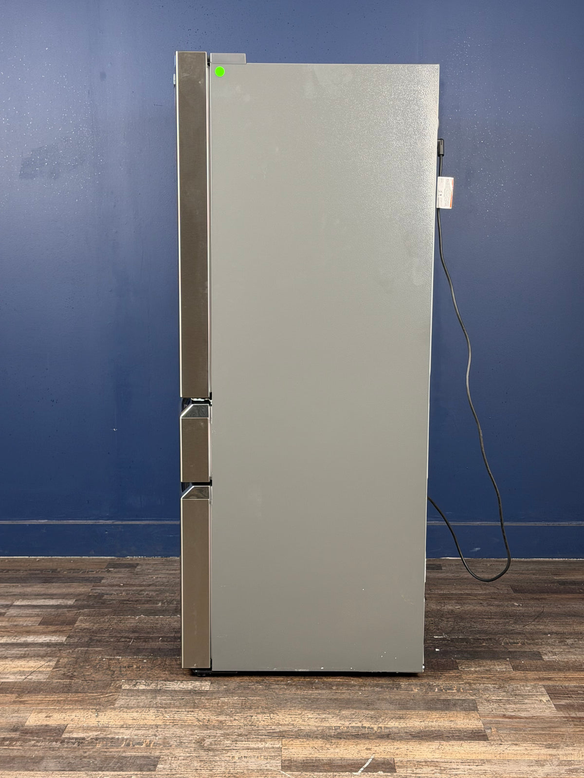 Frigidaire - Gallery 36 in. 22 cu. ft. Counter-Depth 4-Door French Door Refrigerator in Smudge-Proof Stainless Steel