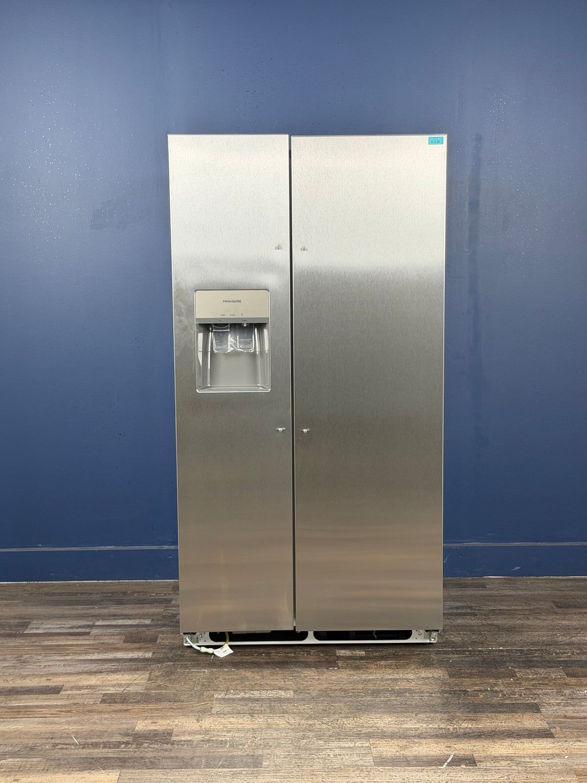 Frigidaire - 36 in. 26 cu. ft. Standard Depth Side by Side Refrigerator in Stainless Steel