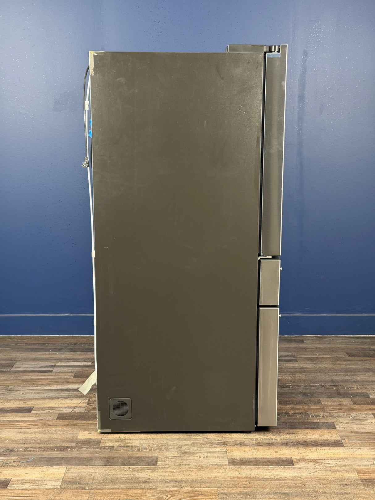 GE Profile - Profile 27.9 cu. ft. Smart 4-Door French Door Refrigerator with Door-in-Door in Fingerprint Resistant Stainless Steel