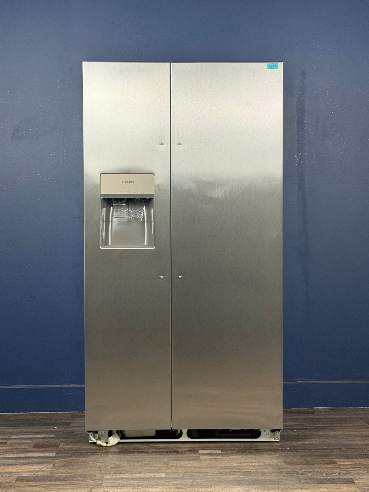 Frigidaire - 36 in. 26 cu. ft. Standard Depth Side by Side Refrigerator in Stainless Steel