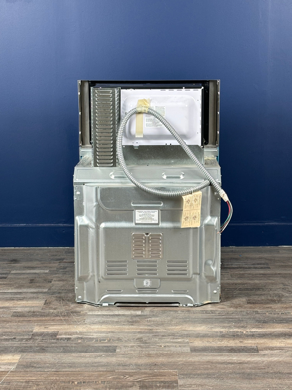 Frigidaire - 30 in. Electric Wall Oven with Built-In Microwave with Fan Convection in Stainless Steel