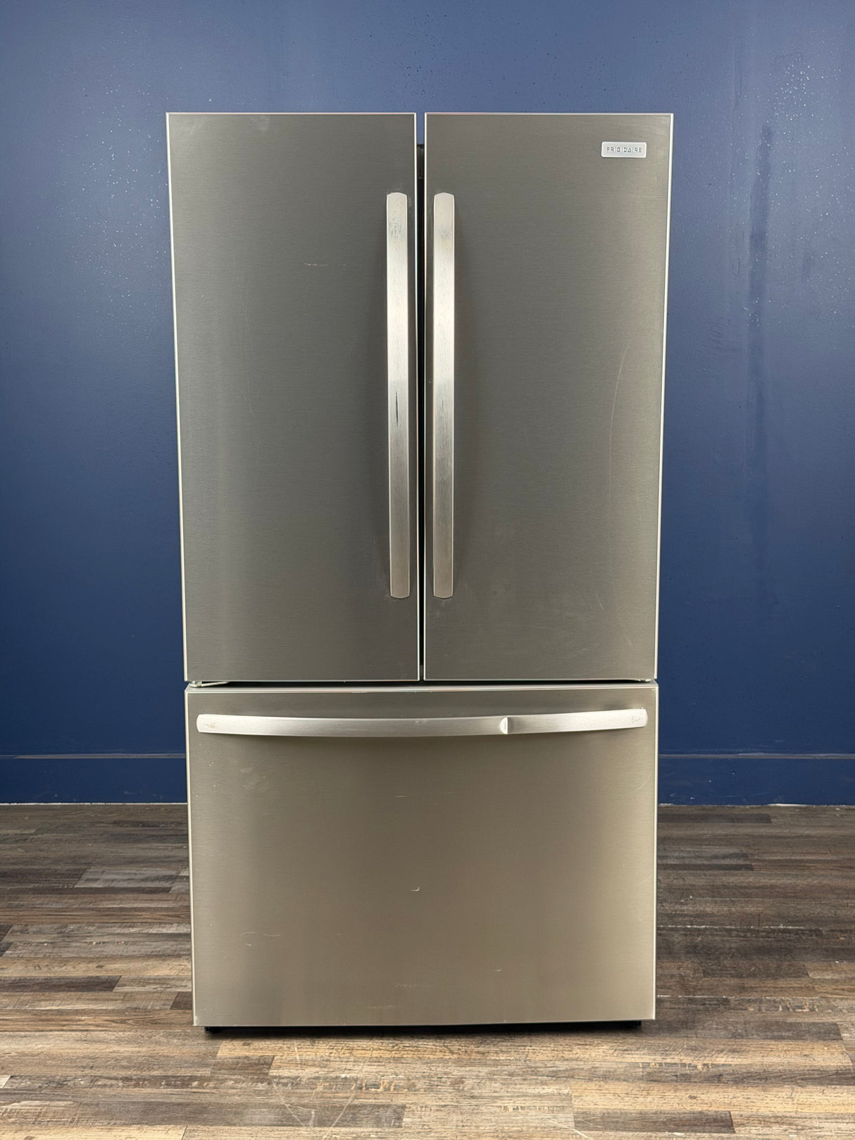 Frigidaire - 36 in 29 cu. ft. Standard Depth French Door Refrigerator in Smudge-Proof Stainless Steel with Internal Water Dispenser