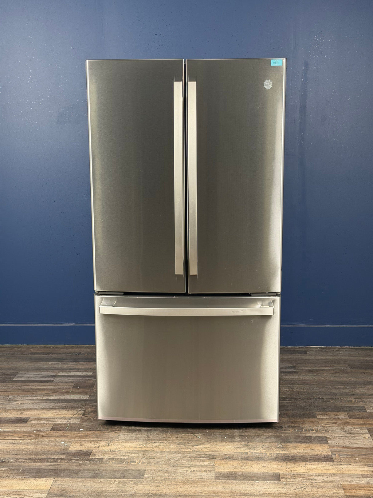 GE Profile - Profile 23.1 cu. ft. French Door Refrigerator in Fingerprint Resistant Stainless Steel, Counter Depth, ENERGY STAR