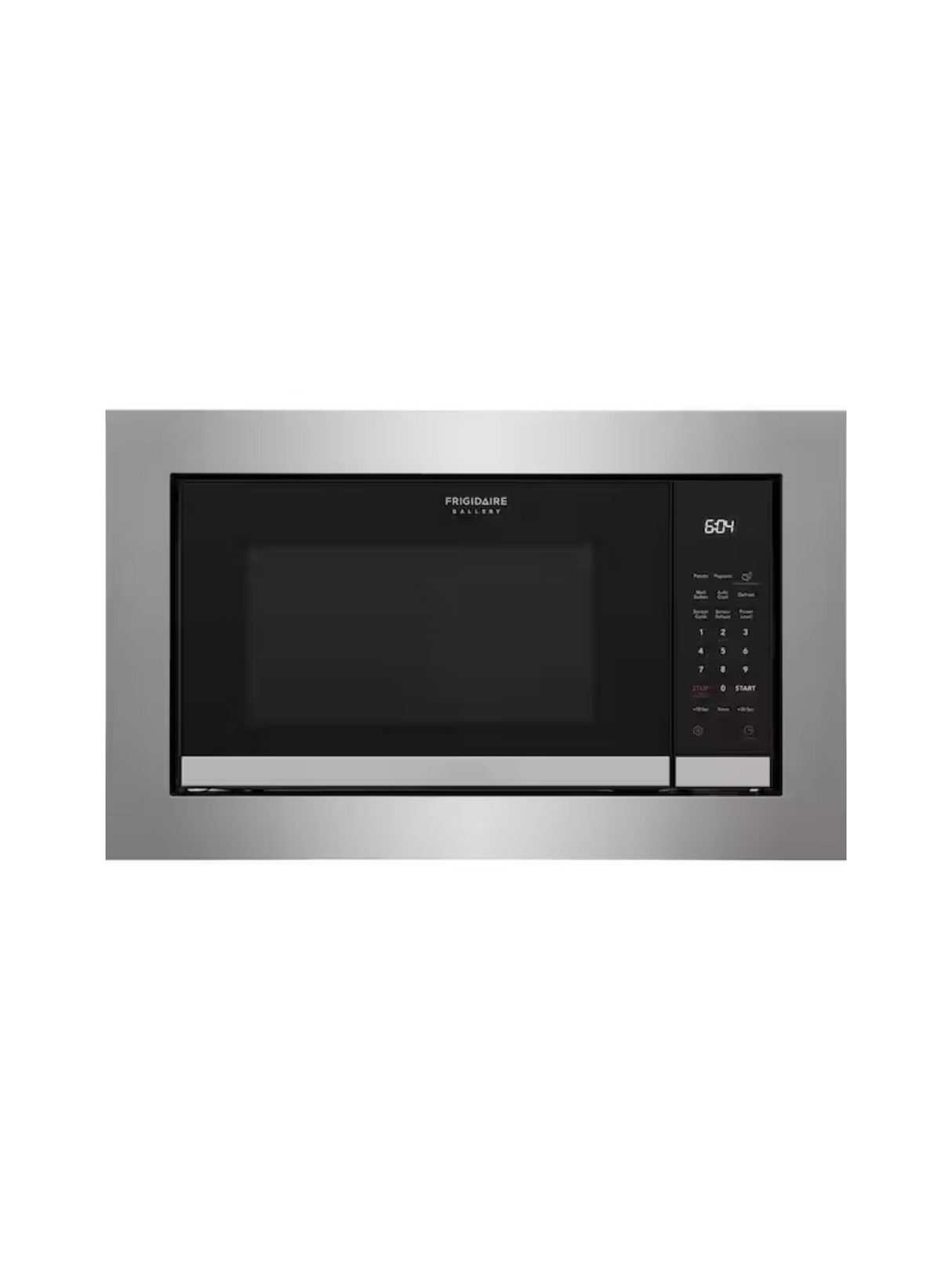 Frigidaire - 24 in. 2.2 cu ft Electric Built-In Microwave in Stainless Steel with Sensor Cook