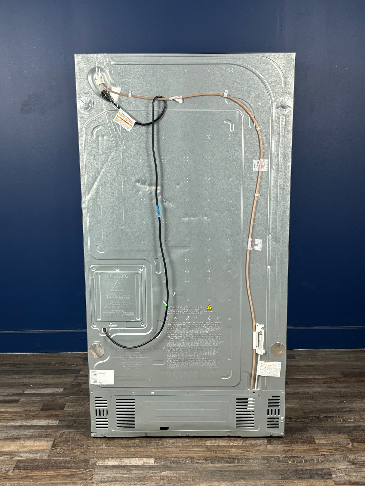Frigidaire - 36 in. 26 cu. ft. Standard-Depth 4-Door French Door Refrigerator in Fingerprint-Resistant Stainless Steel Look