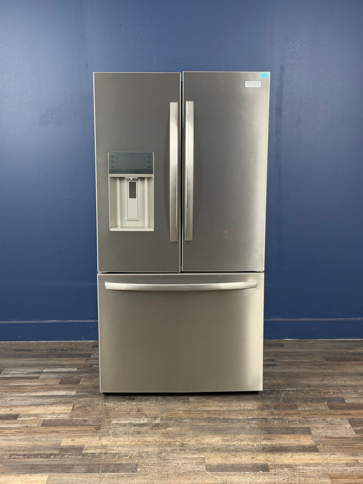 Frigidaire - Gallery 36 in. 23 cu. ft. Counter Depth French Door Refrigerator in Smudge-Proof Stainless Steel