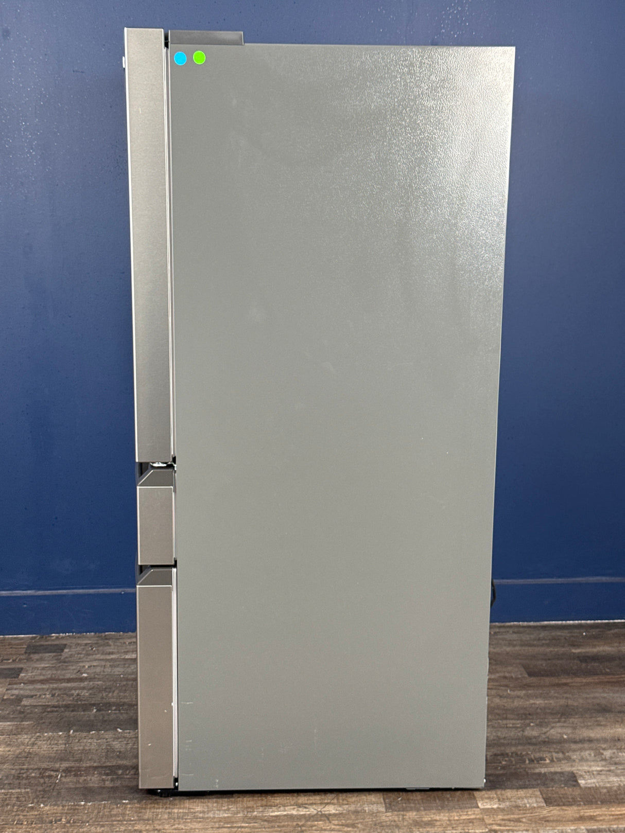 Frigidaire - 36 in. 26 cu. ft. Standard-Depth 4-Door French Door Refrigerator in Fingerprint-Resistant Stainless Steel Look