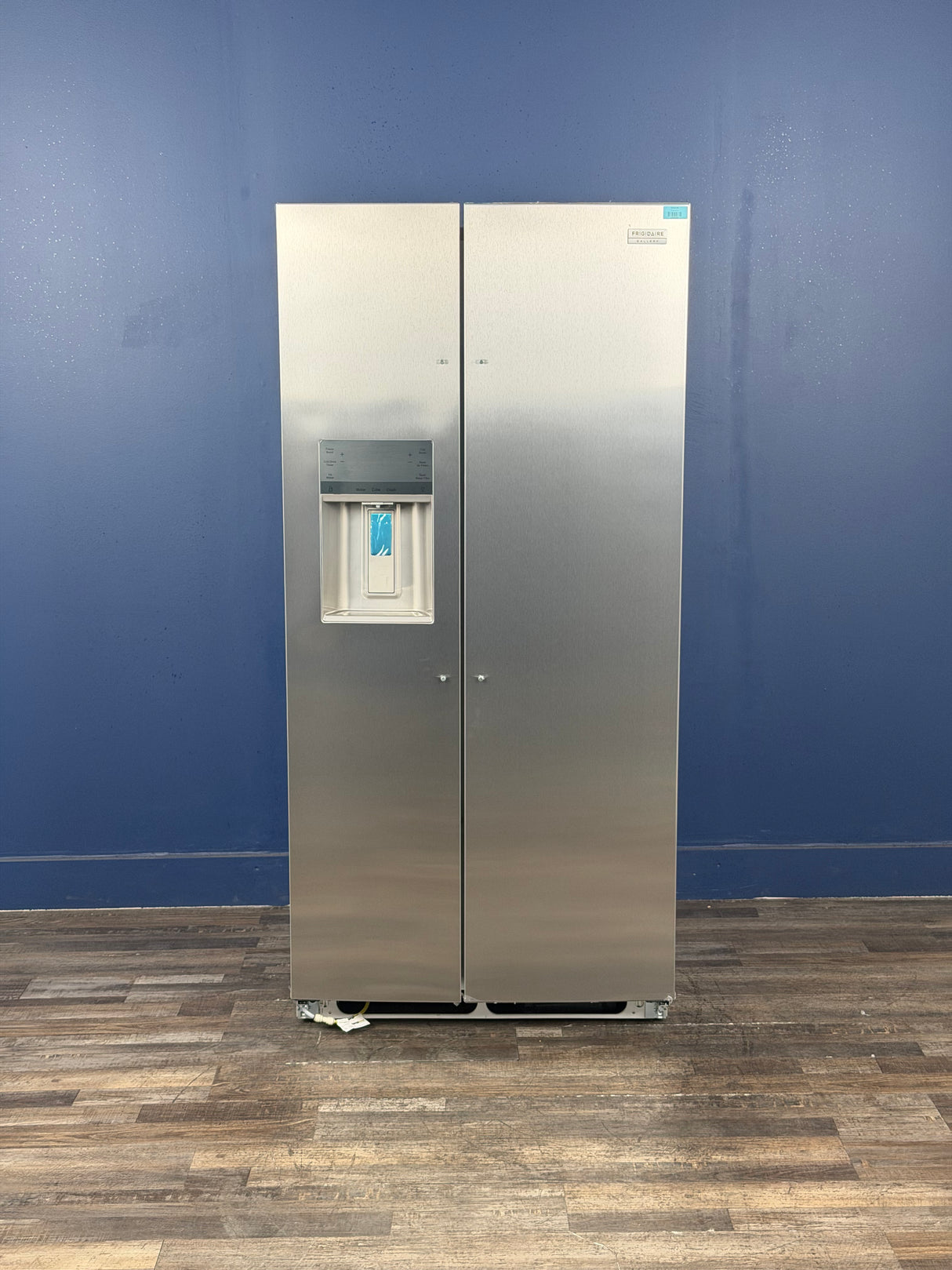 Frigidaire - Gallery 33 in. 22.3 cu. ft. Standard Depth Side by Side Refrigerator in Smudge-Proof Stainless Steel, ENERGY STAR
