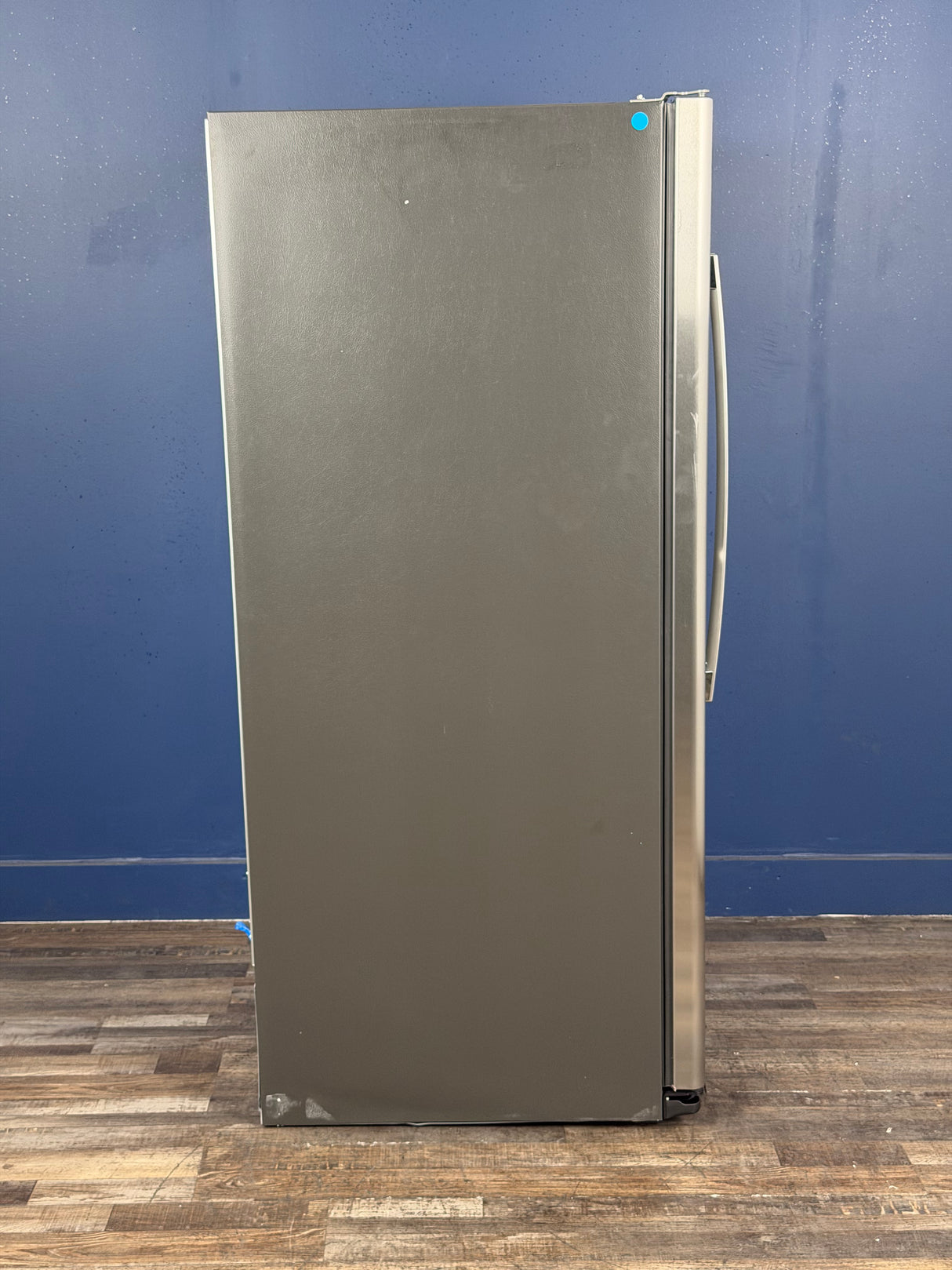 GE - 25.3 cu. ft. Side by Side Refrigerator in Fingerprint Resistant Stainless Steel, Standard Depth