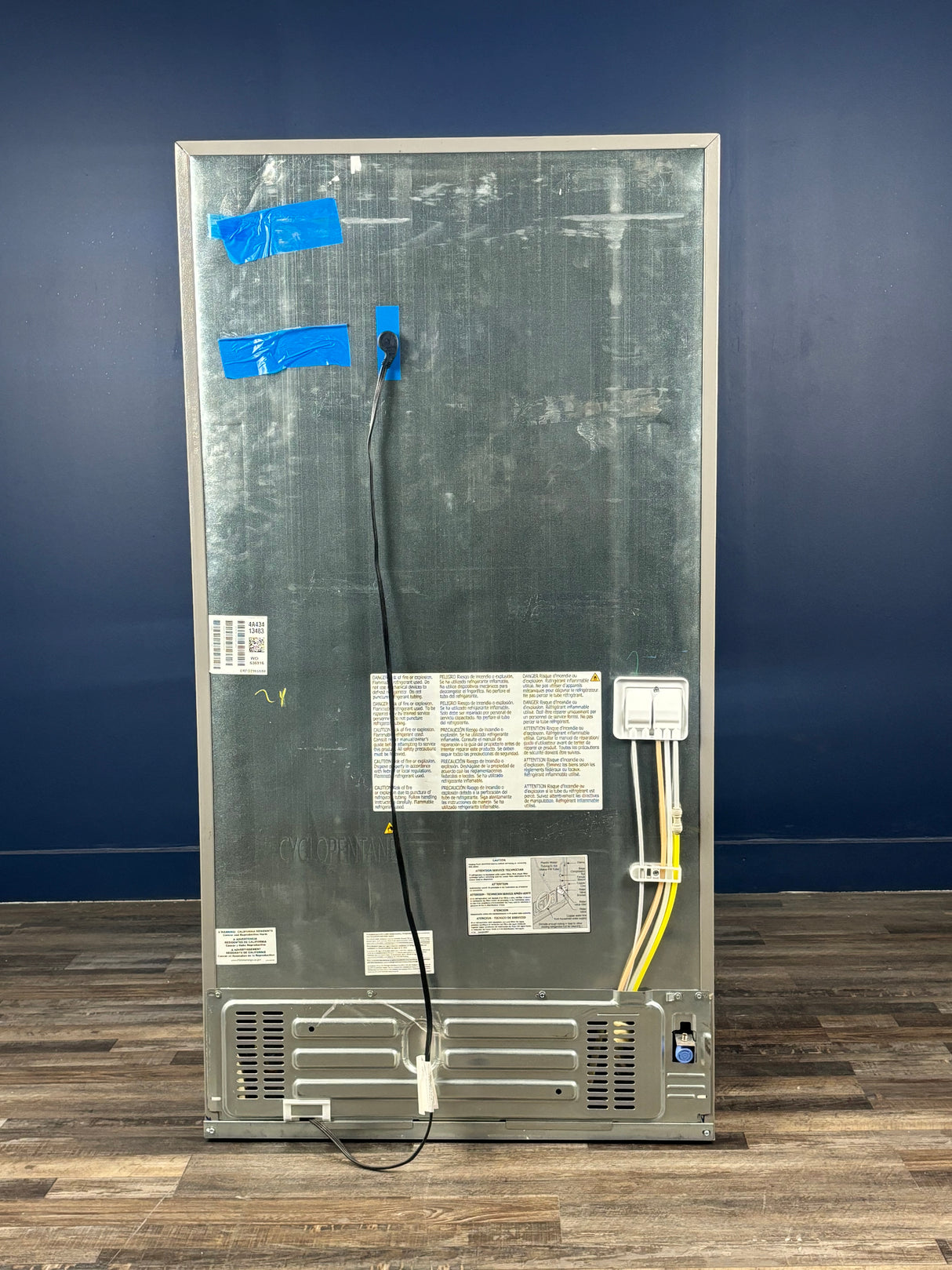 Electrolux - 23 Cu. Ft. Counter-Depth French Door Refrigerator in Stainless Steel