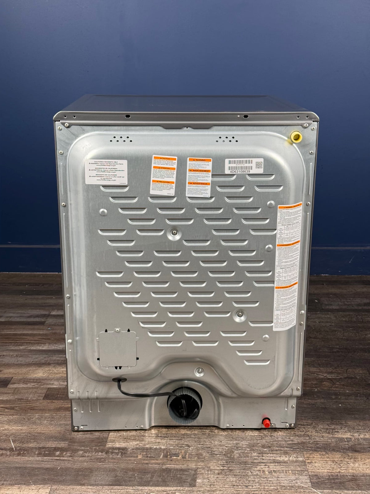 Electrolux - 8 cu. ft. Titanium Front Load Perfect Steam Gas Dryer with Predictive Dry and Instant Refresh