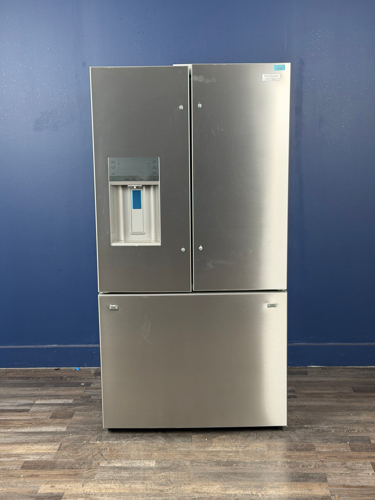 Frigidaire - Gallery 36 in. 28 cu. ft. Standard Depth French Door Refrigerator in Smudge-Proof Stainless Steel with Dual Ice Maker