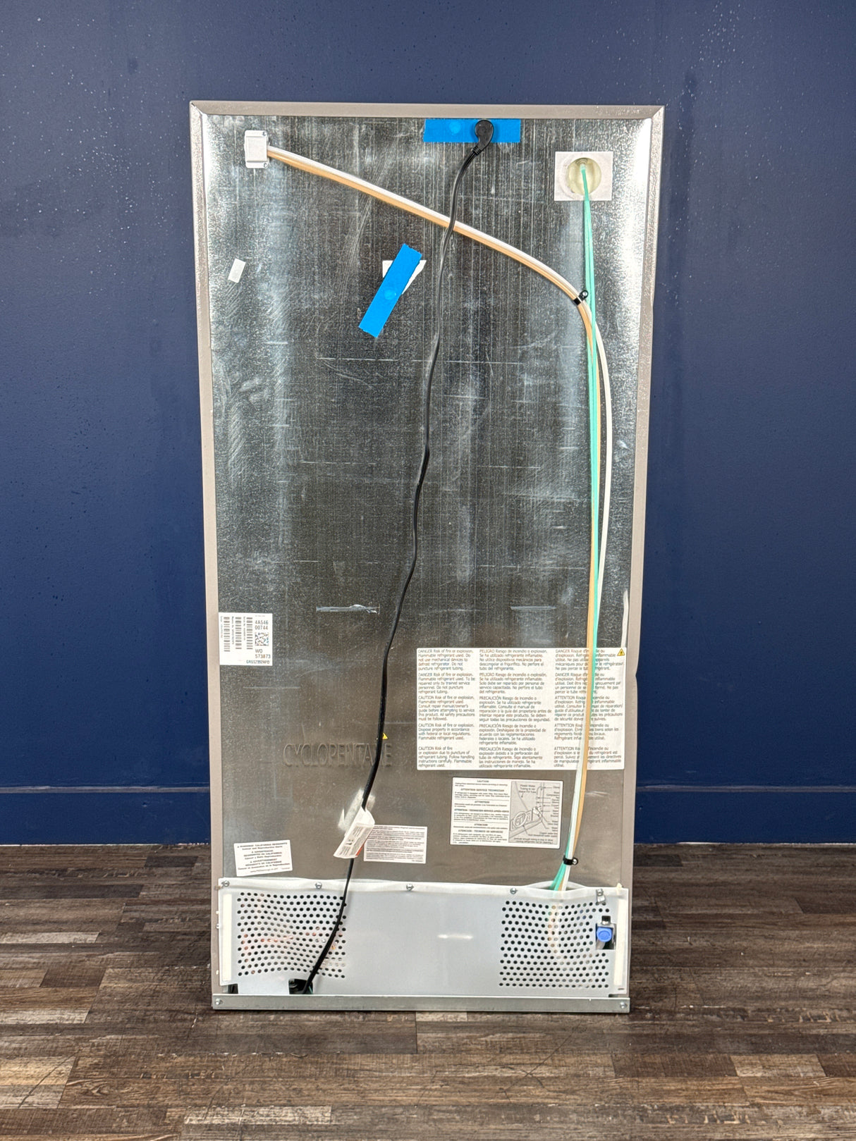 Frigidaire - Gallery 33 in. 22.3 cu. ft. Standard Depth Side by Side Refrigerator in Smudge-Proof Stainless Steel, ENERGY STAR