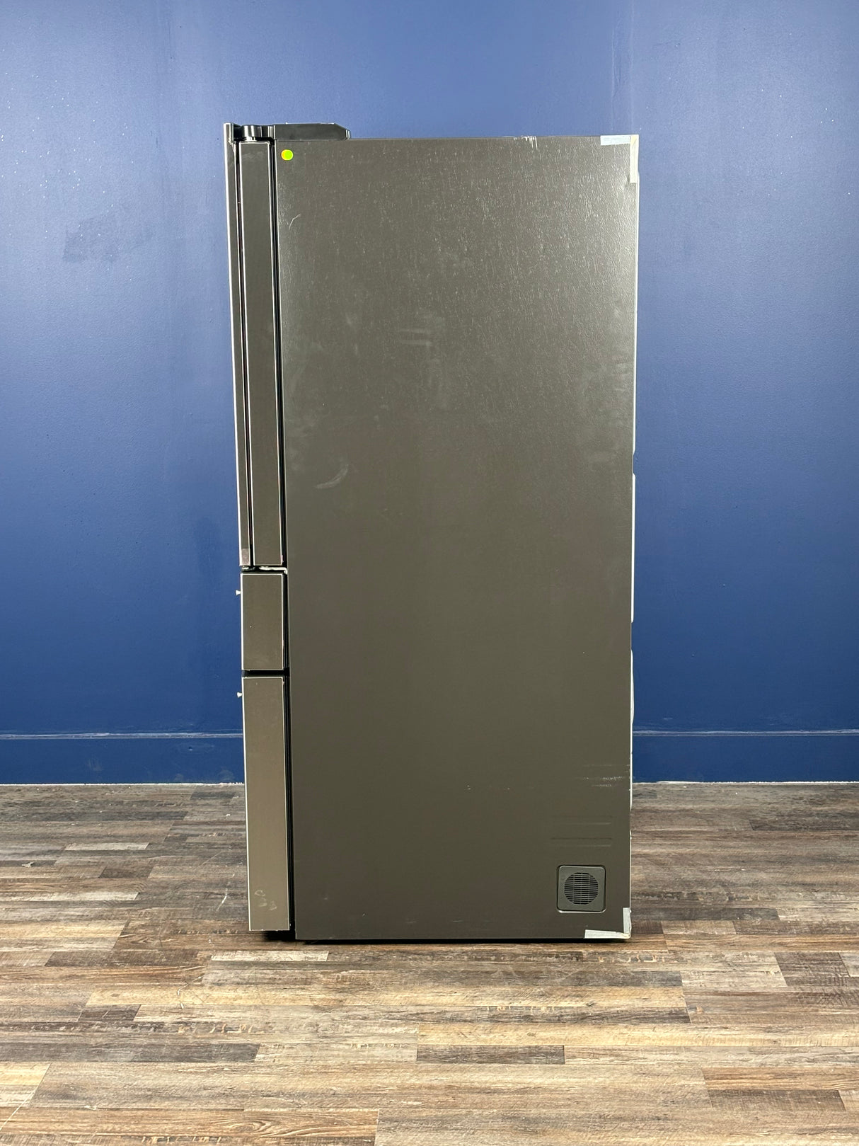 GE Profile - Profile 27.9 cu. ft. Smart 4-Door French Door Refrigerator with Door-in-Door in Fingerprint Resistant Stainless Steel