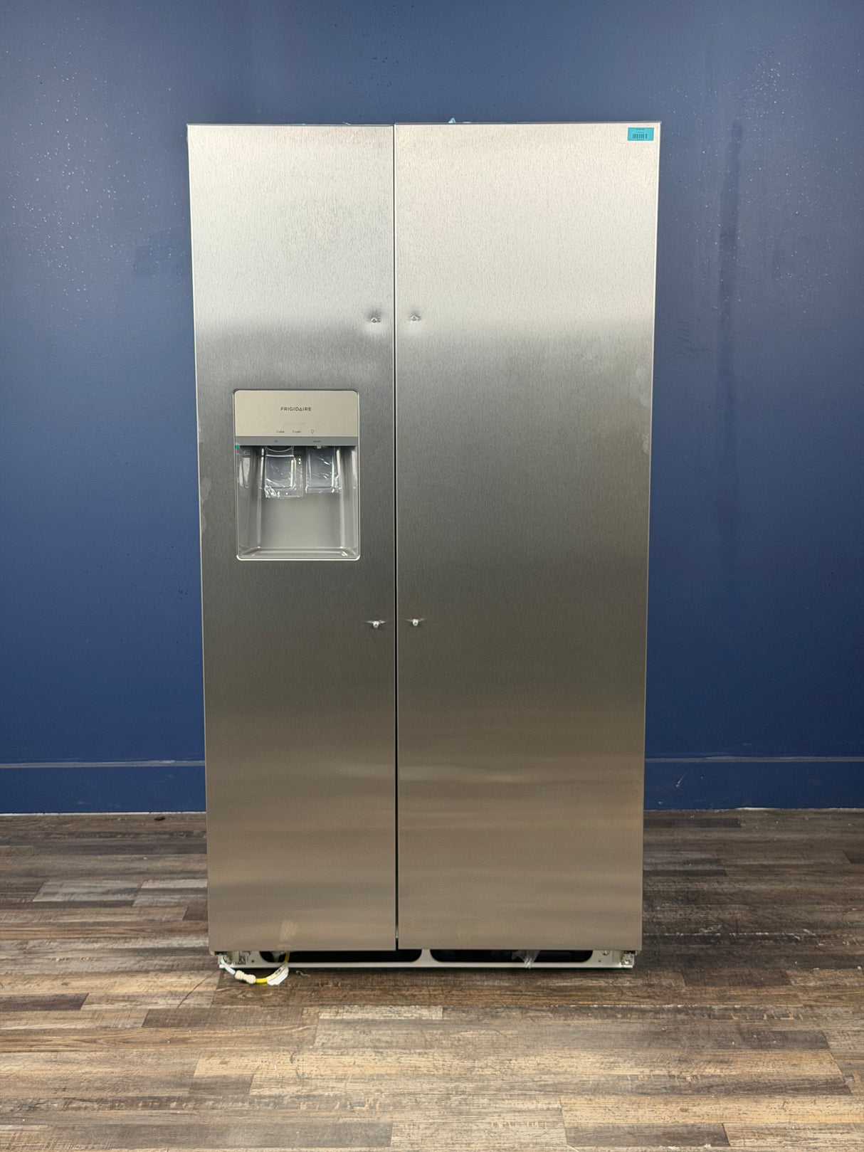 Frigidaire - 36 in. 26 cu. ft. Standard Depth Side by Side Refrigerator in Stainless Steel