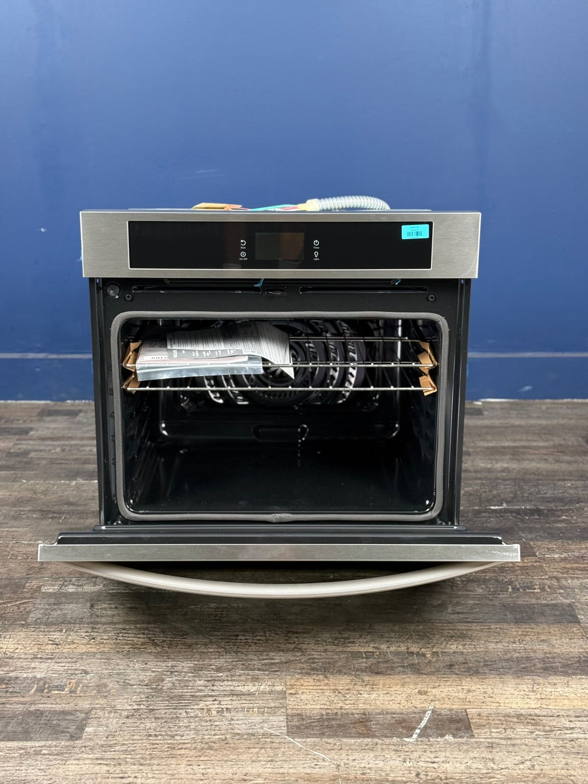 Frigidaire - 30 in. Single Electric Built-In Wall Oven with Convection in Stainless Steel