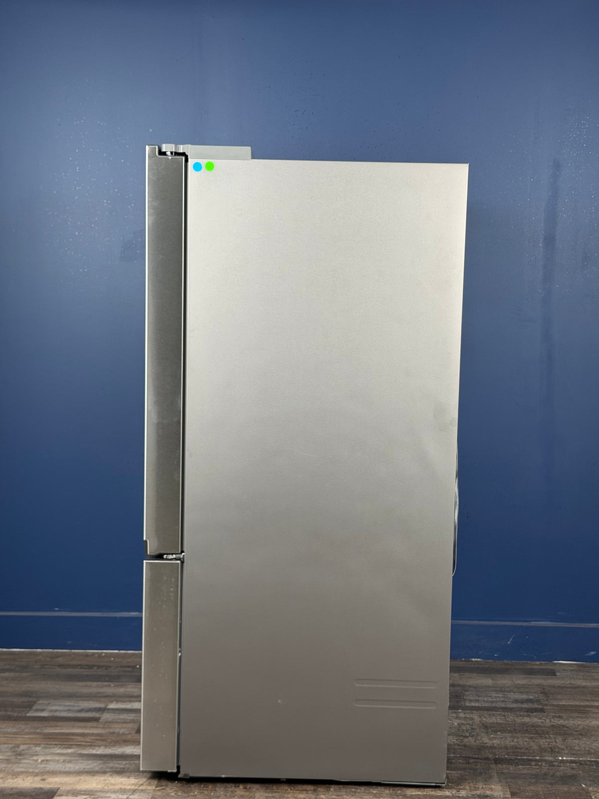 Samsung - 36 in. 31 cu. ft. Mega Capacity Standard Depth 3-Door French Door Refrigerator in Stainless Steel with Four Types of Ice