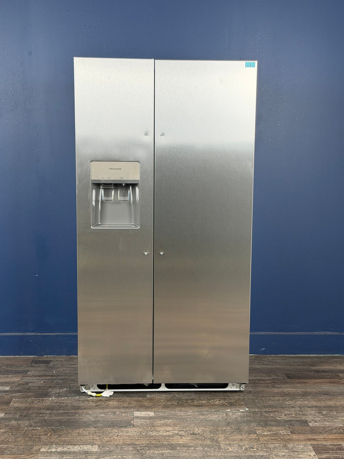 Frigidaire - 36.1 in. 22.3 cu. ft. Counter Depth Side-by-Side Refrigerator in Stainless Steel