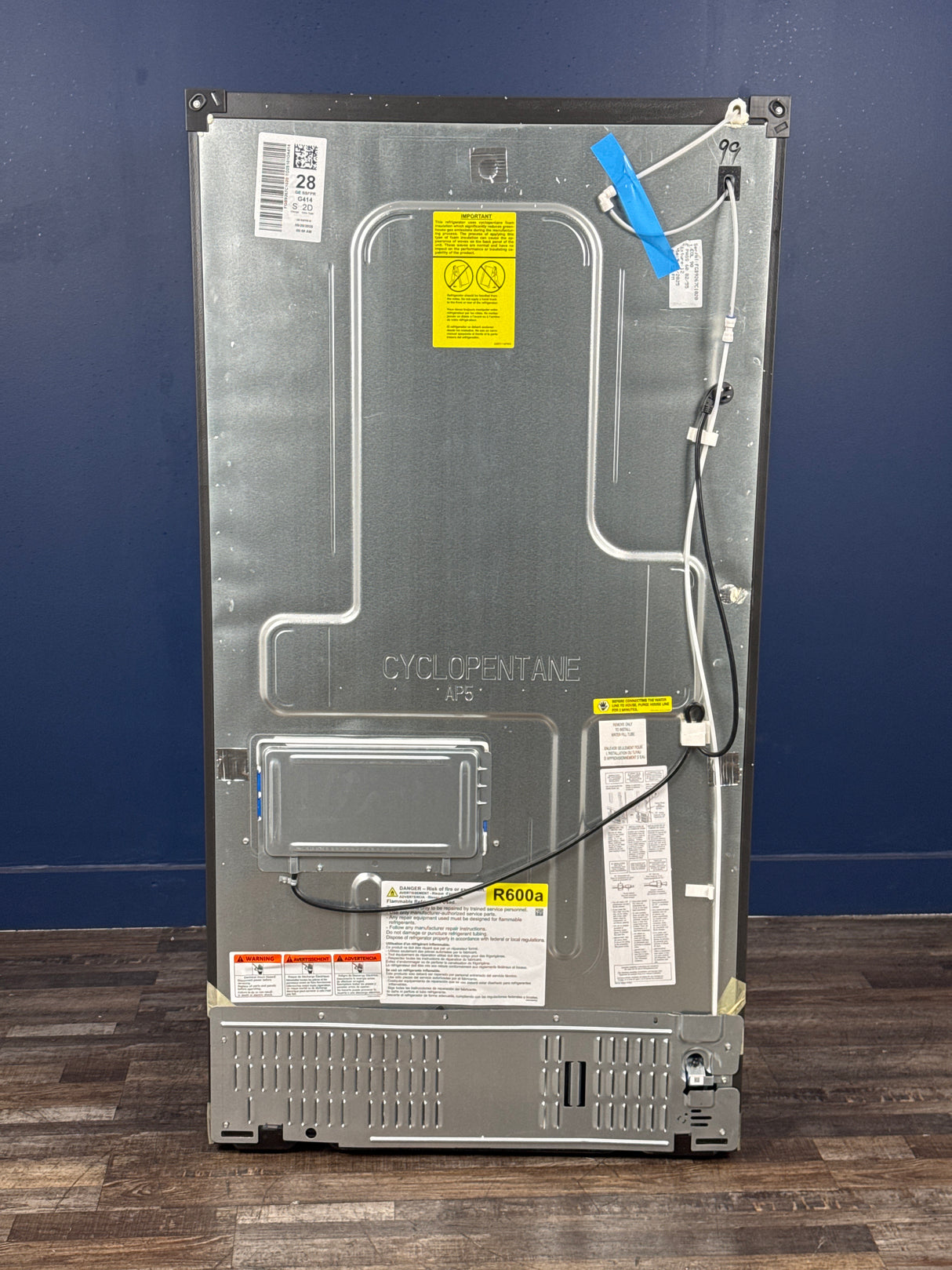 GE - 27.7 cu. ft. French Door Refrigerator in Fingerprint Resistant Stainless Steel, ENERGY STAR