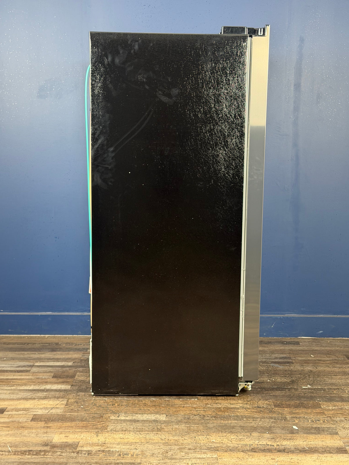 Frigidaire - 36 in. 26 cu. ft. Standard Depth Side by Side Refrigerator in Black Stainless Steel