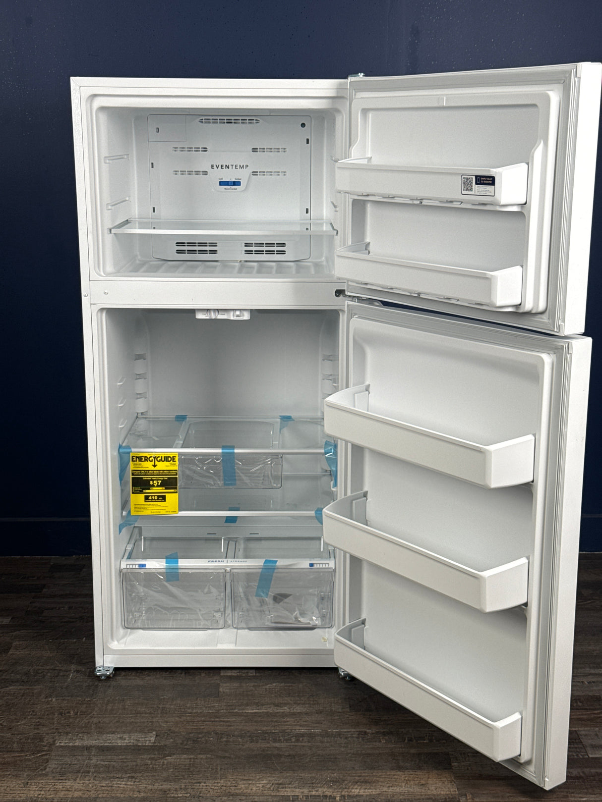 Frigidaire - 30 in. 18.3 cu. ft. Top Freezer Refrigerator, Garage Ready