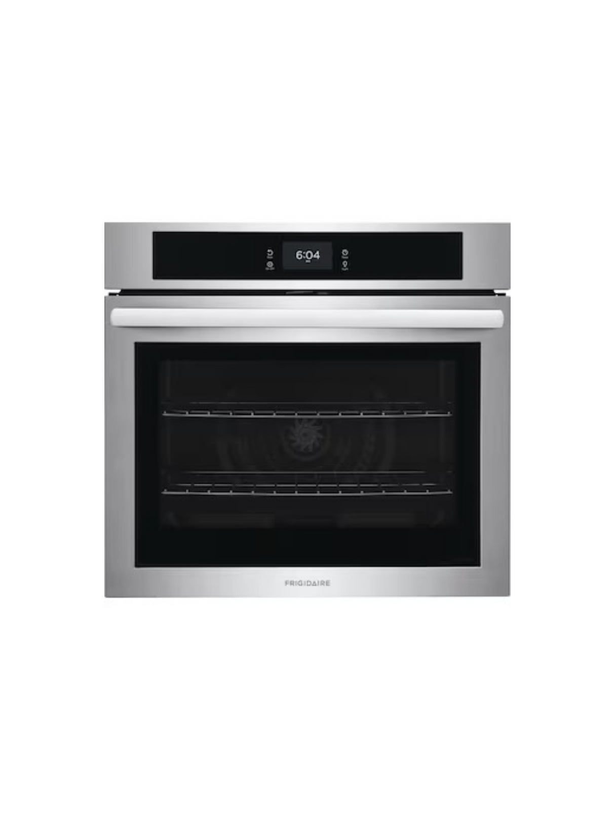 Frigidaire - 30 in. Single Electric Built-In Wall Oven with Convection in Stainless Steel