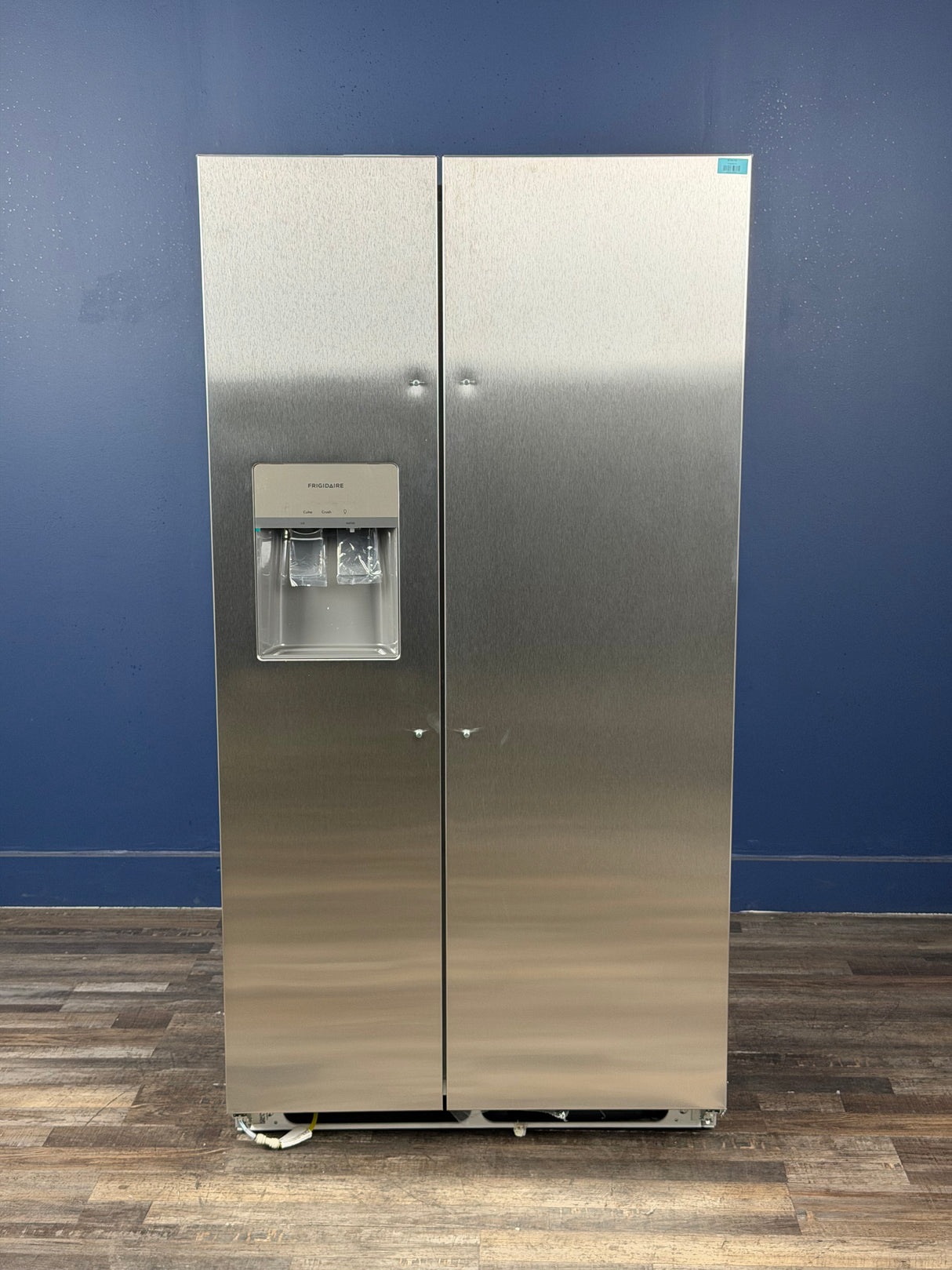Frigidaire - 36 in. 26 cu. ft. Standard Depth Side by Side Refrigerator in Stainless Steel