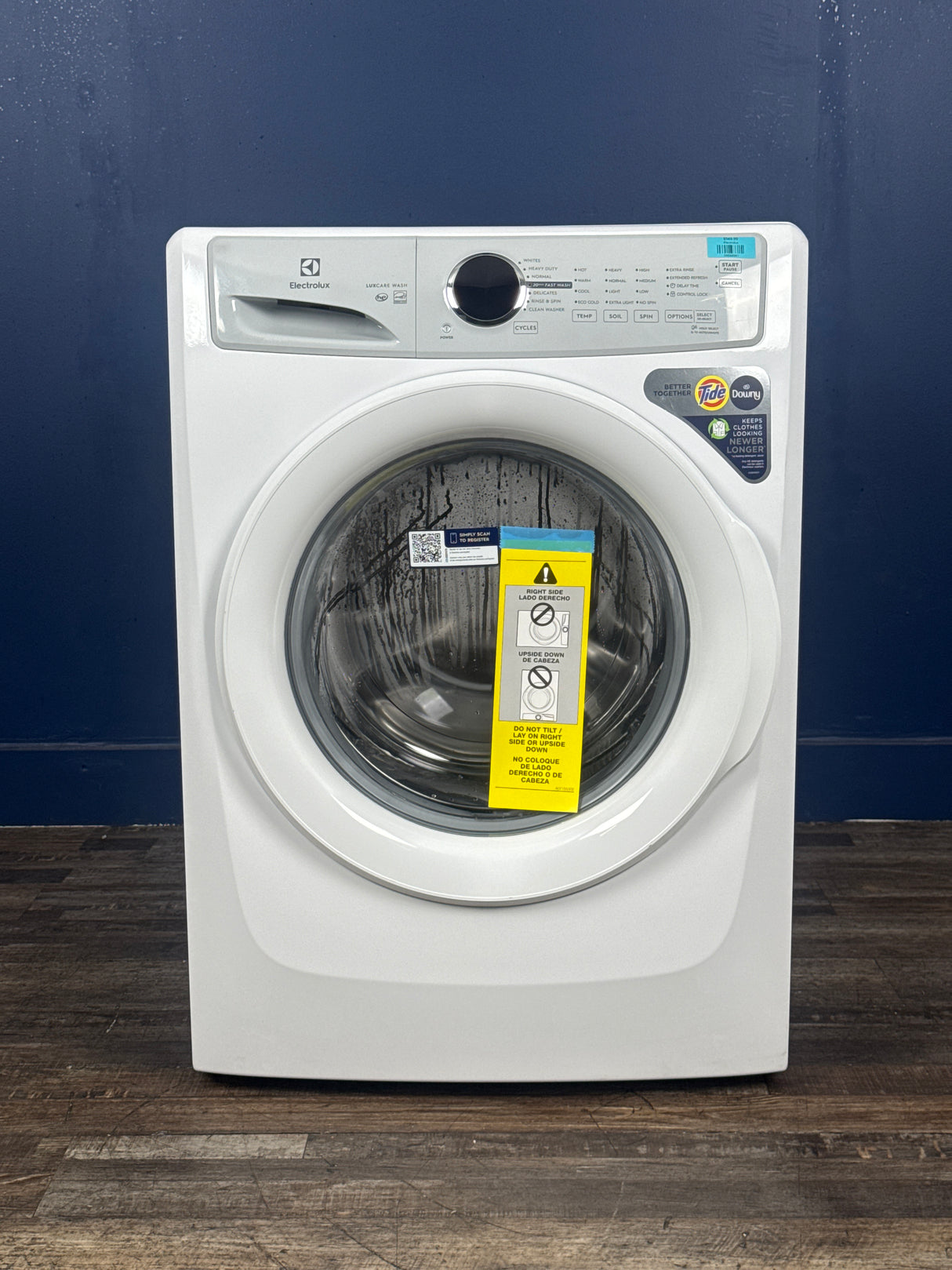 Electrolux - 4.4 cu. ft. Front Load Washer with LuxCare in White