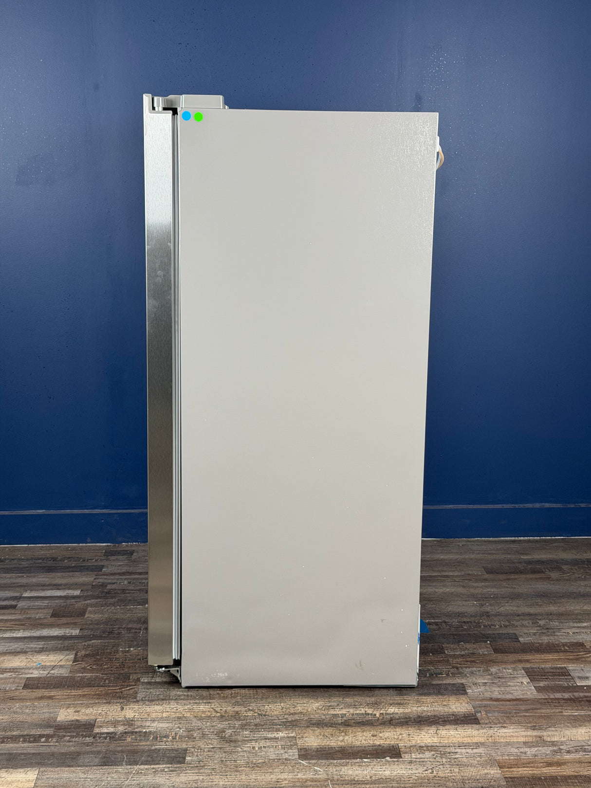 Frigidaire - 36 in. 26 cu. ft. Standard Depth Side by Side Refrigerator in Stainless Steel