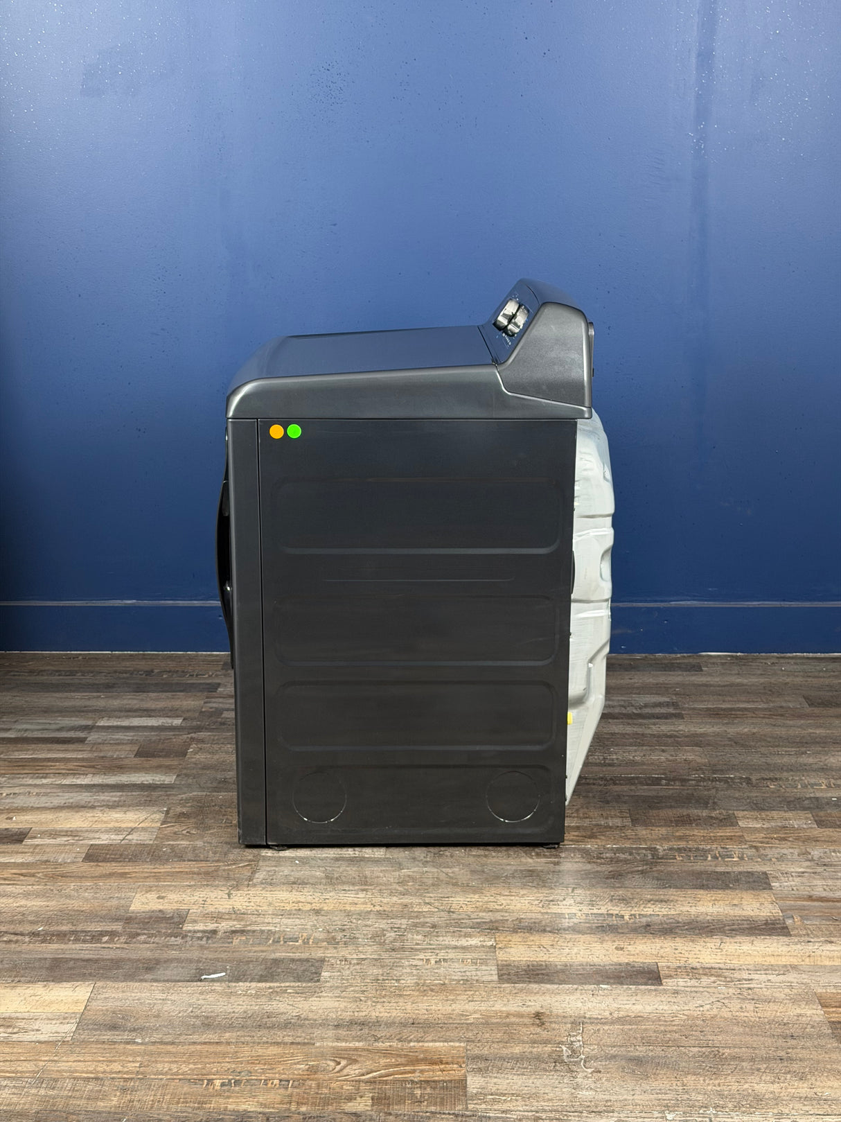 GE Profile - Profile 7.4 cu. ft. Smart Gas Dryer in Diamond Gray with Steam, Sanitize Cycle and Sensor Dry, ENERGY STAR