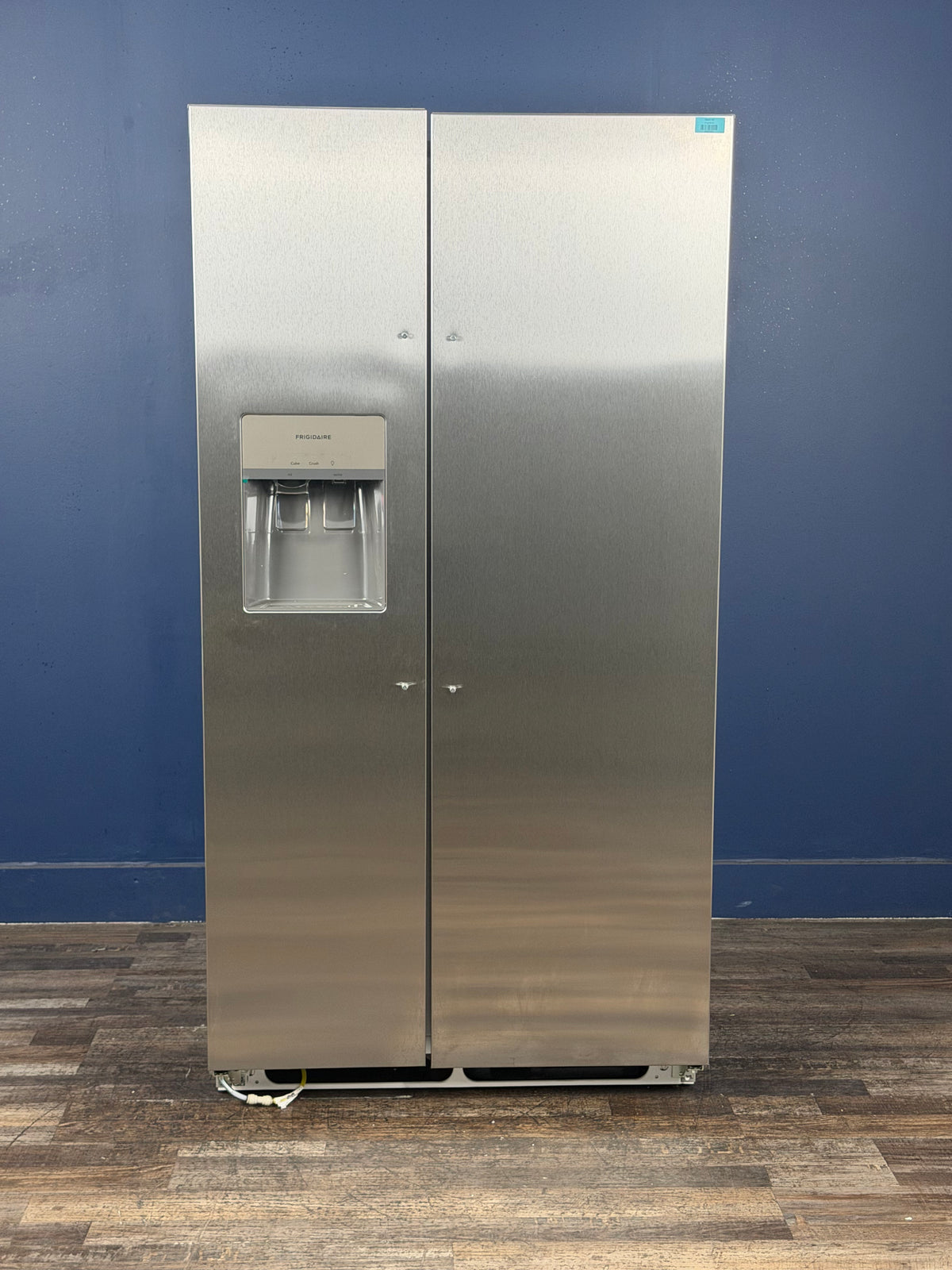 Frigidaire - 36 in. 26 cu. ft. Standard Depth Side by Side Refrigerator in Stainless Steel