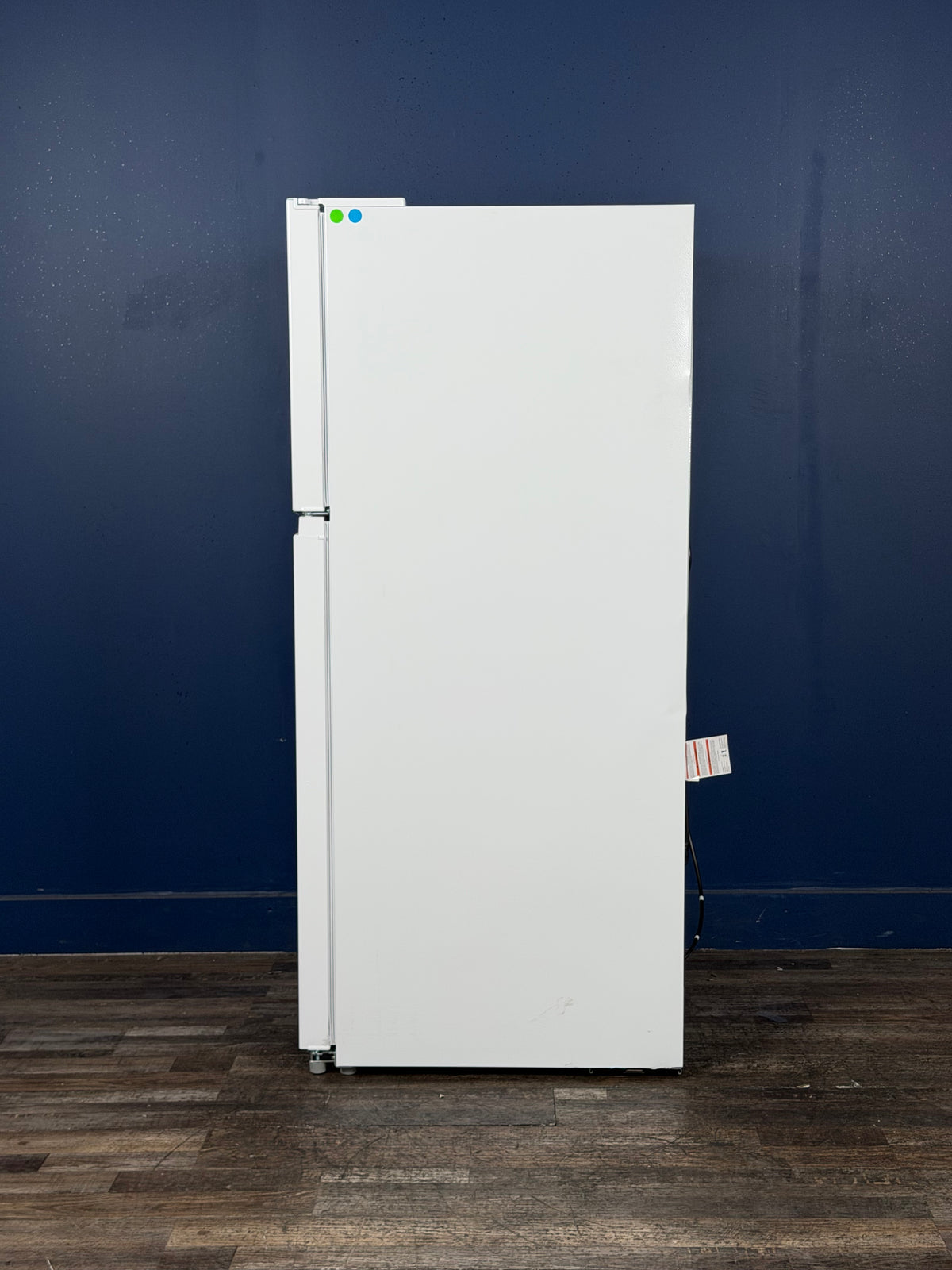 Frigidaire - 29.7 in. 19 cu. ft. Standard Depth Garage Ready Top Freezer Refrigerator in White w/ Humidity-Controlled Crisper Drawers