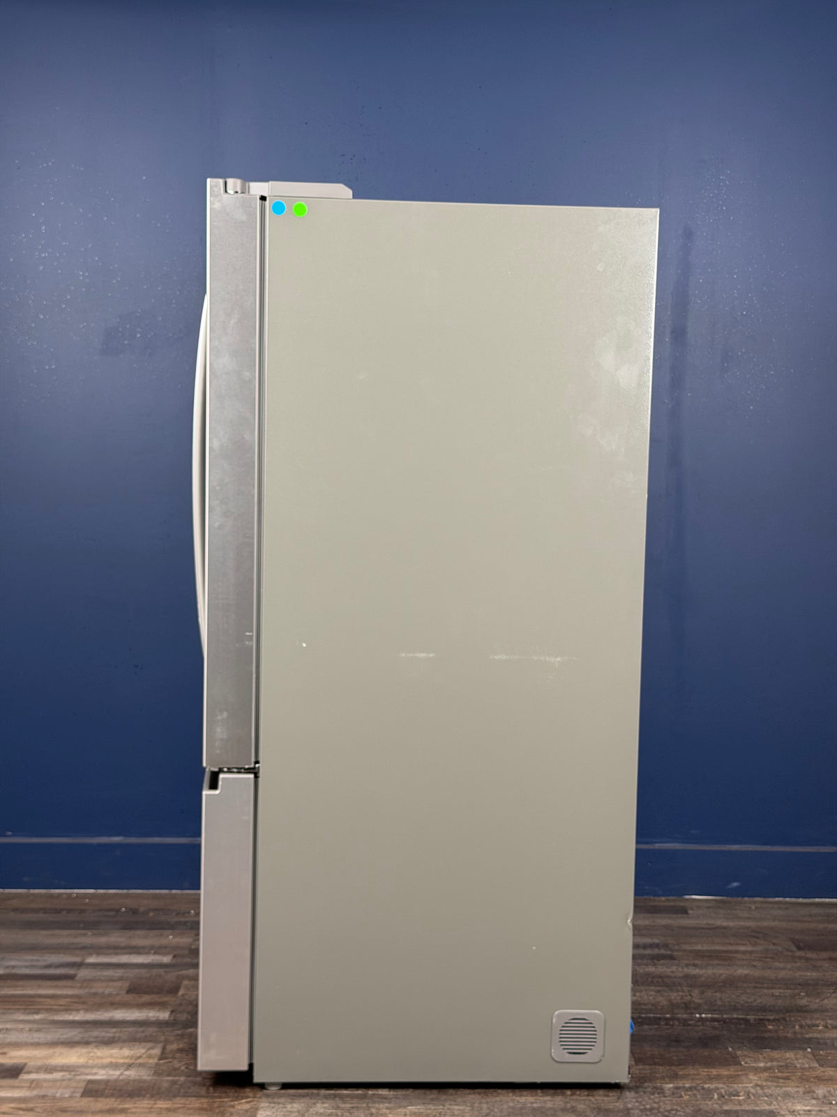 Whirlpool - 36 in. 30 cu. ft. Standard Depth French Door Refrigerator in Print Resist Stainless w/ In-Door Water and Ice Maker