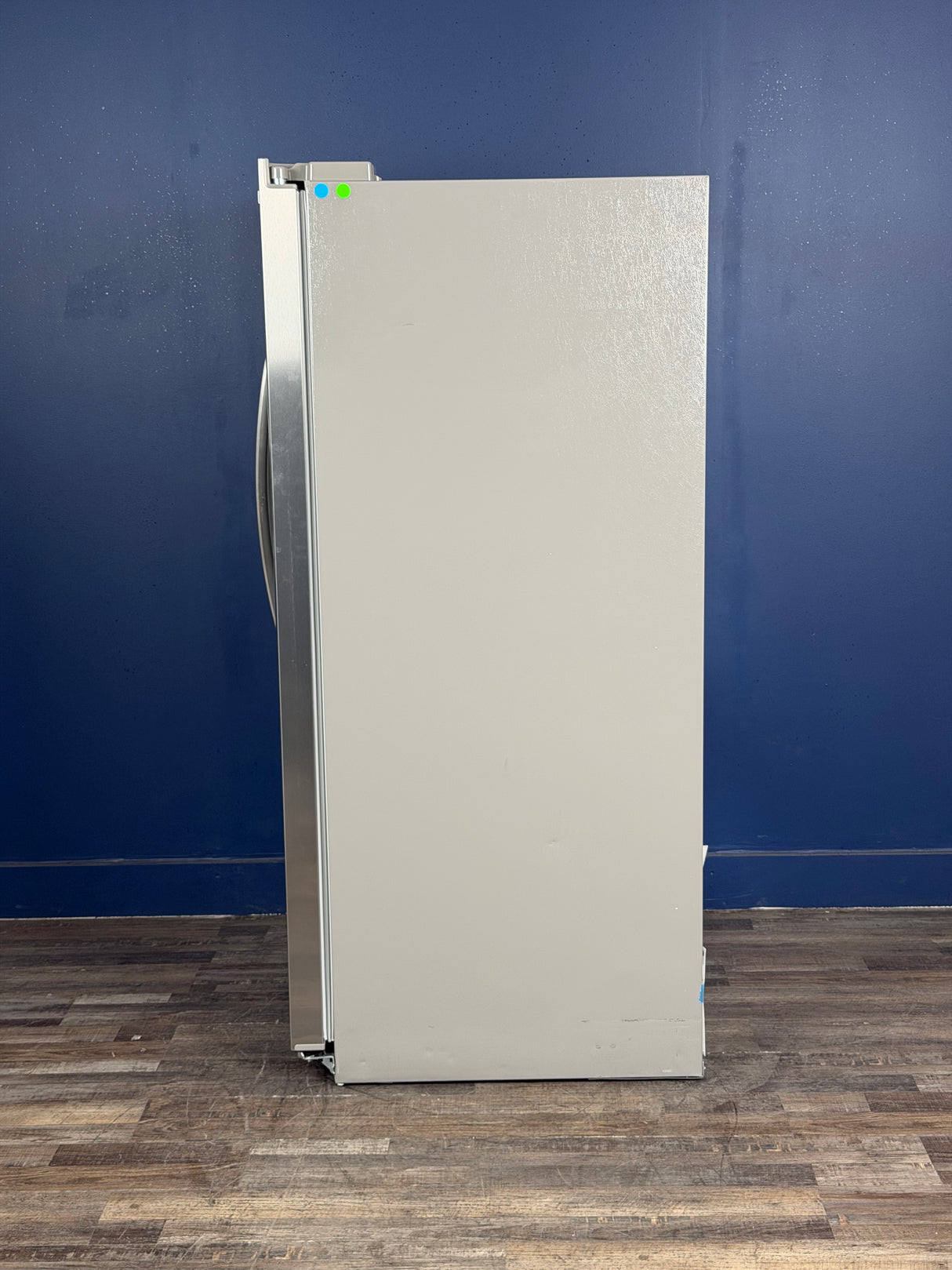 Frigidaire - 36 in. 26 cu. ft. Standard Depth Side-by-Side Refrigerator in Stainless Steel with CrispSeal Crispers