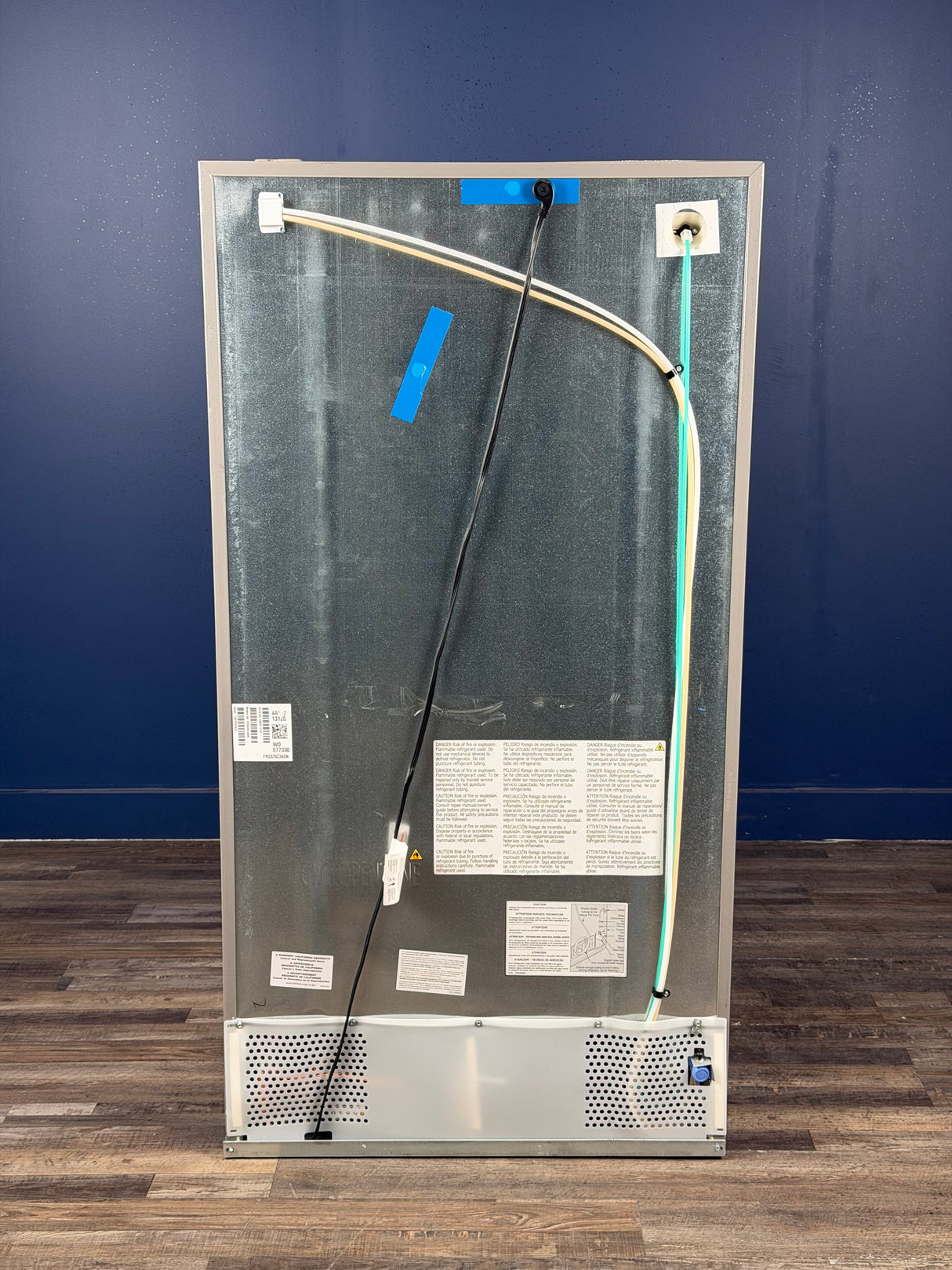 Frigidaire - 36 in. 26 cu. ft. Standard Depth Side by Side Refrigerator in Stainless Steel