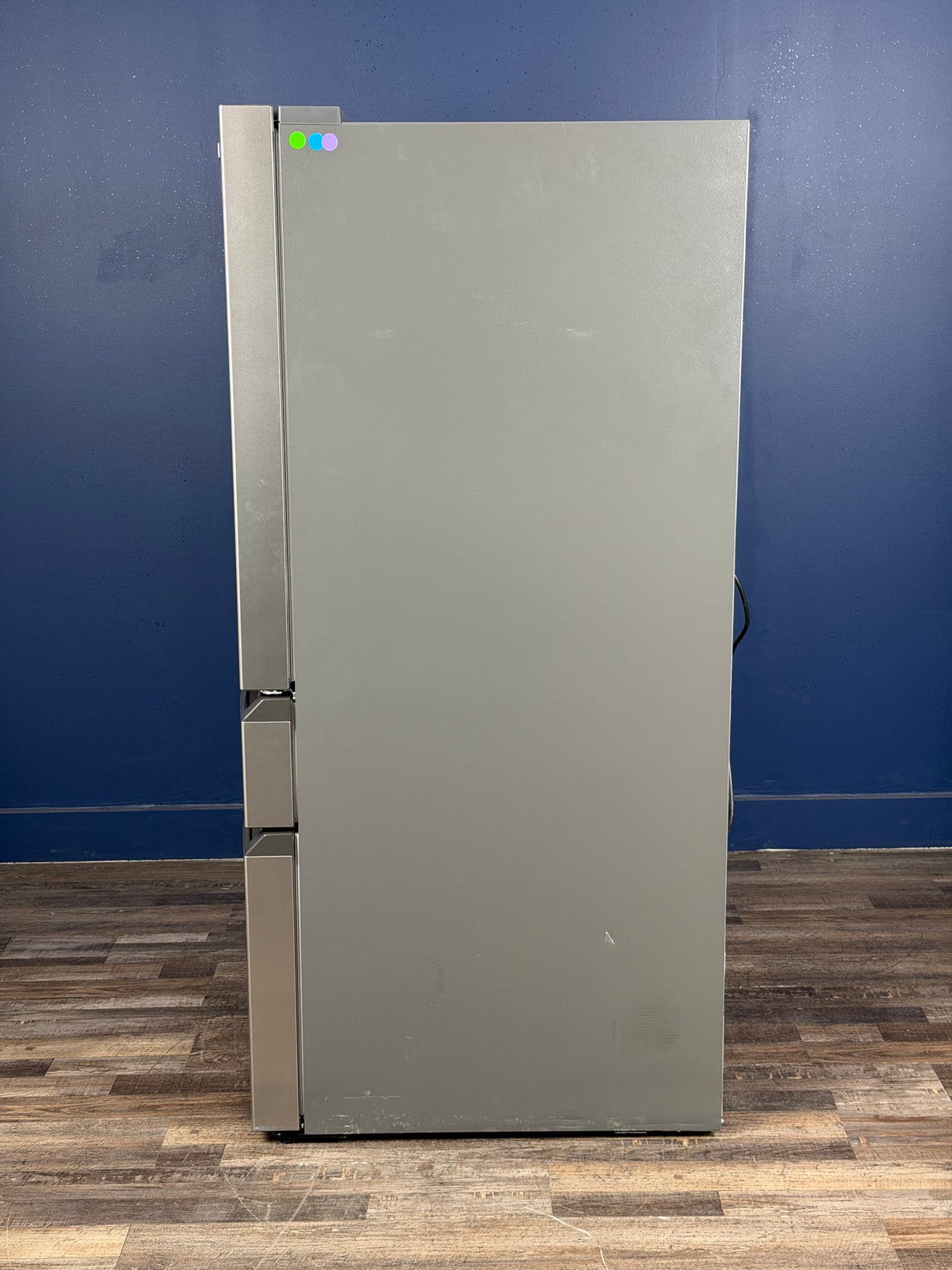 Frigidaire - 36 in. 26 cu. ft. Standard-Depth 4-Door French Door Refrigerator in Fingerprint-Resistant Stainless Steel Look