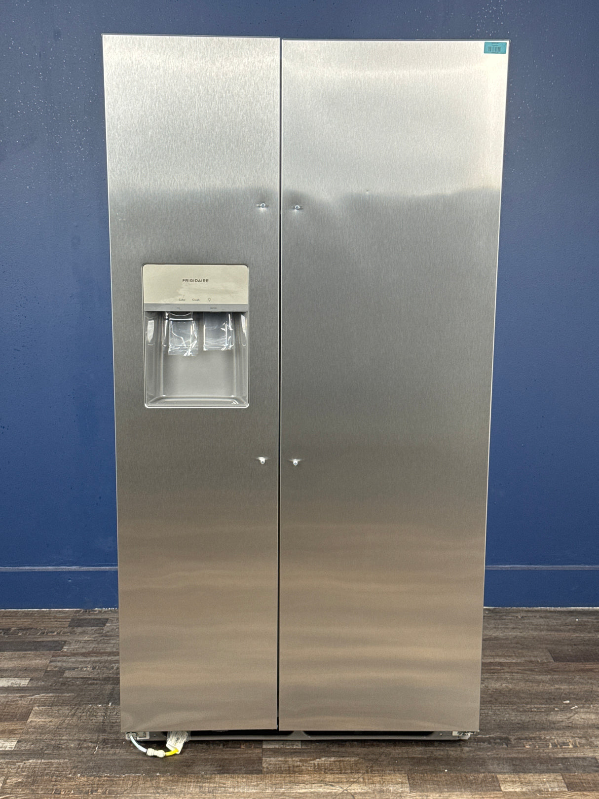 Frigidaire - 36 in. 26 cu. ft. Standard Depth Side by Side Refrigerator in Stainless Steel