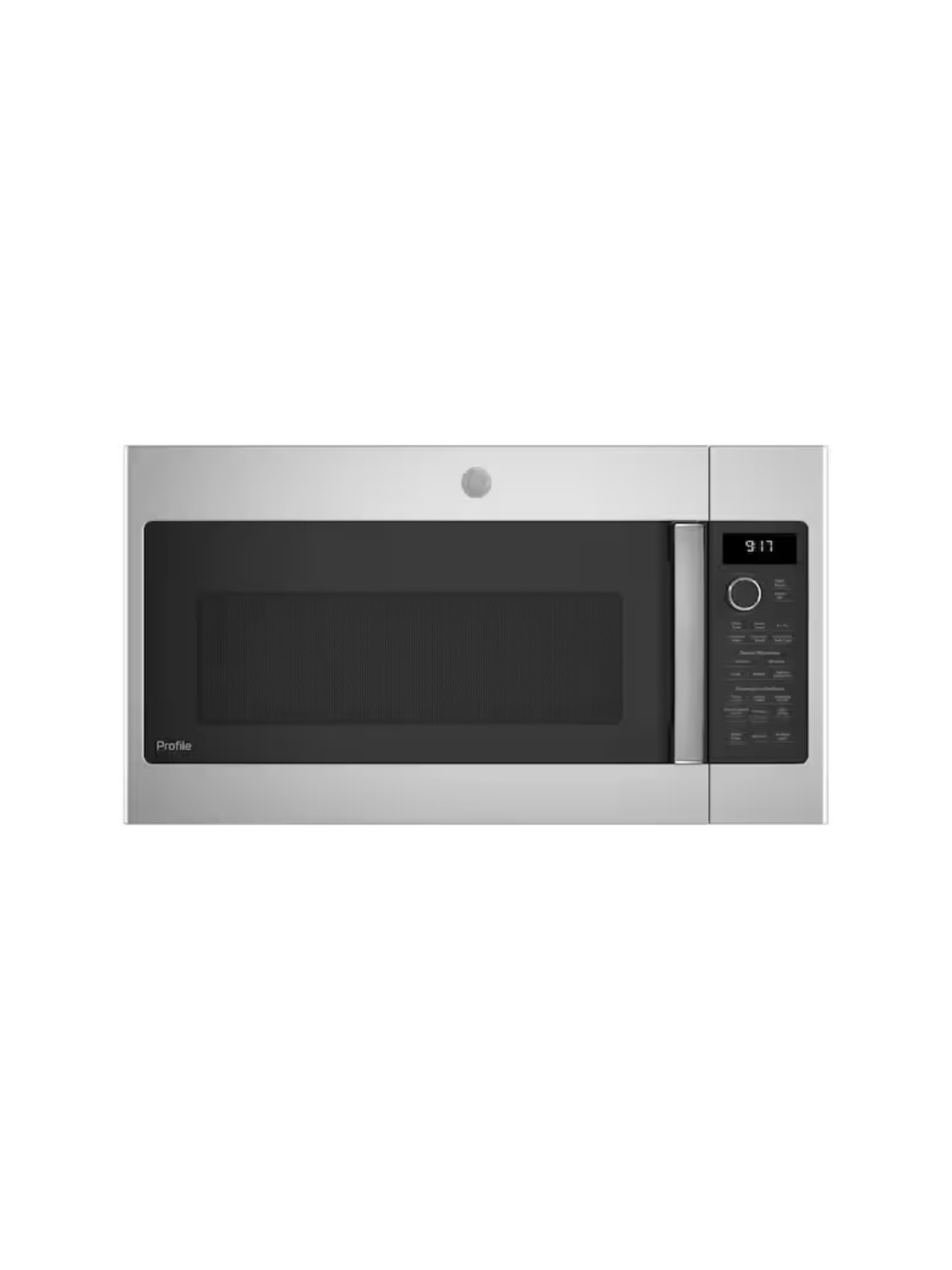 GE Profile - Profile 1.7 cu. ft. Over the Range Microwave in Stainless Steel with Air Fry